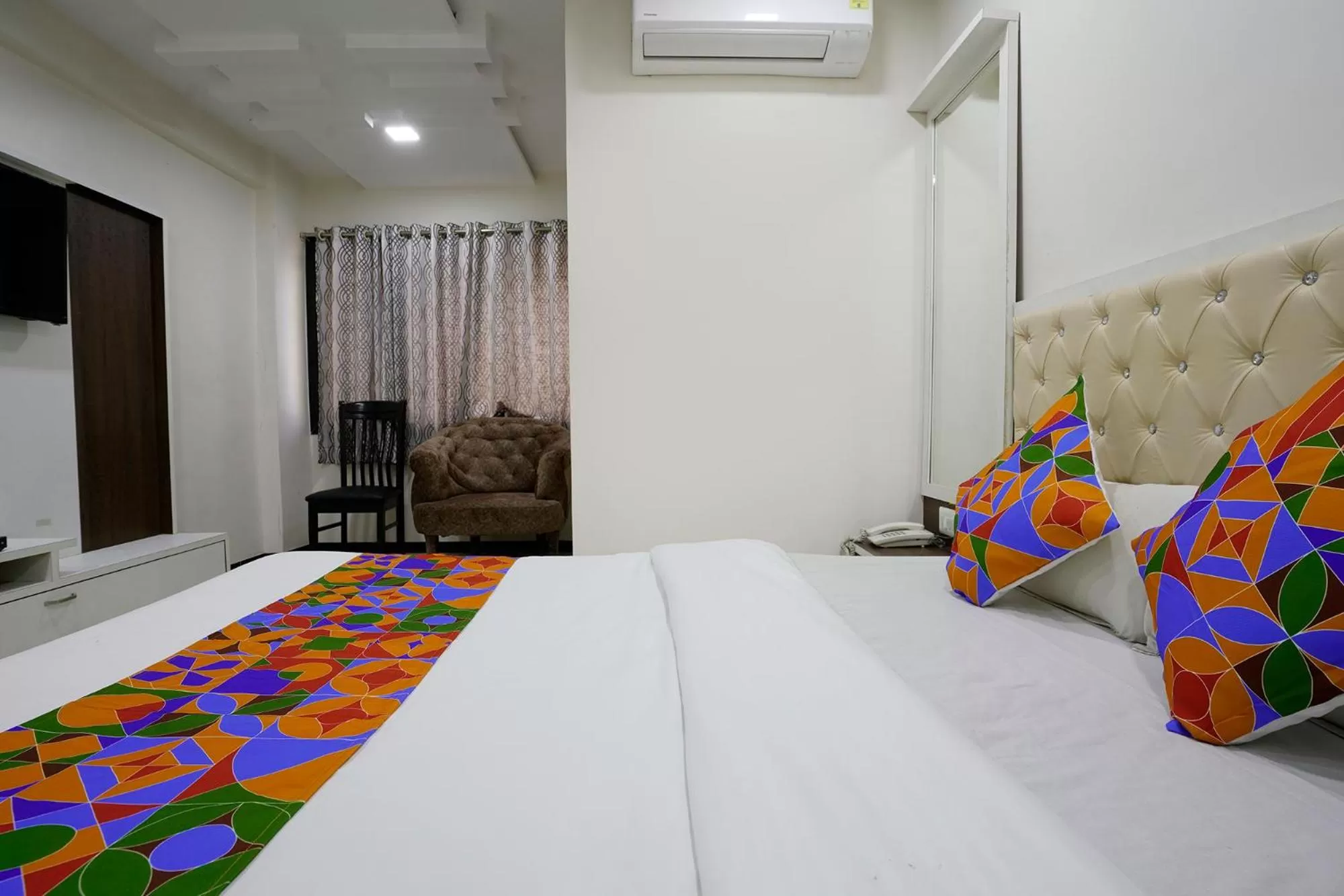 Bed in FabExpress Rajmahal