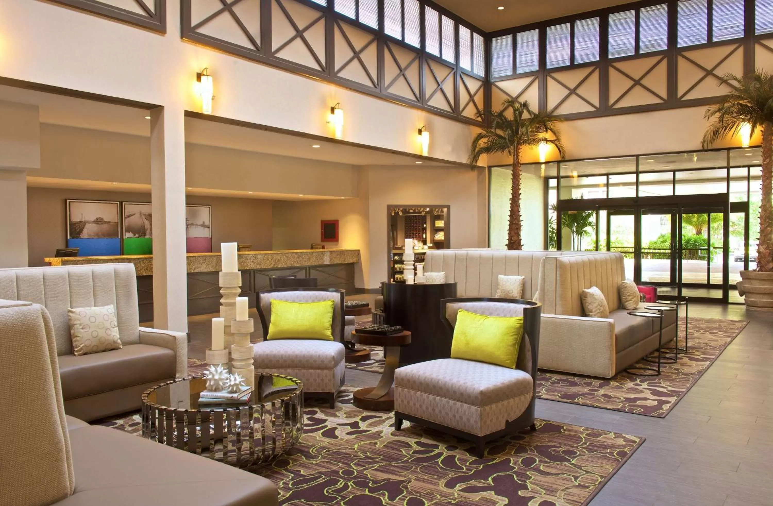 Lobby or reception in Hilton Tampa Airport Westshore