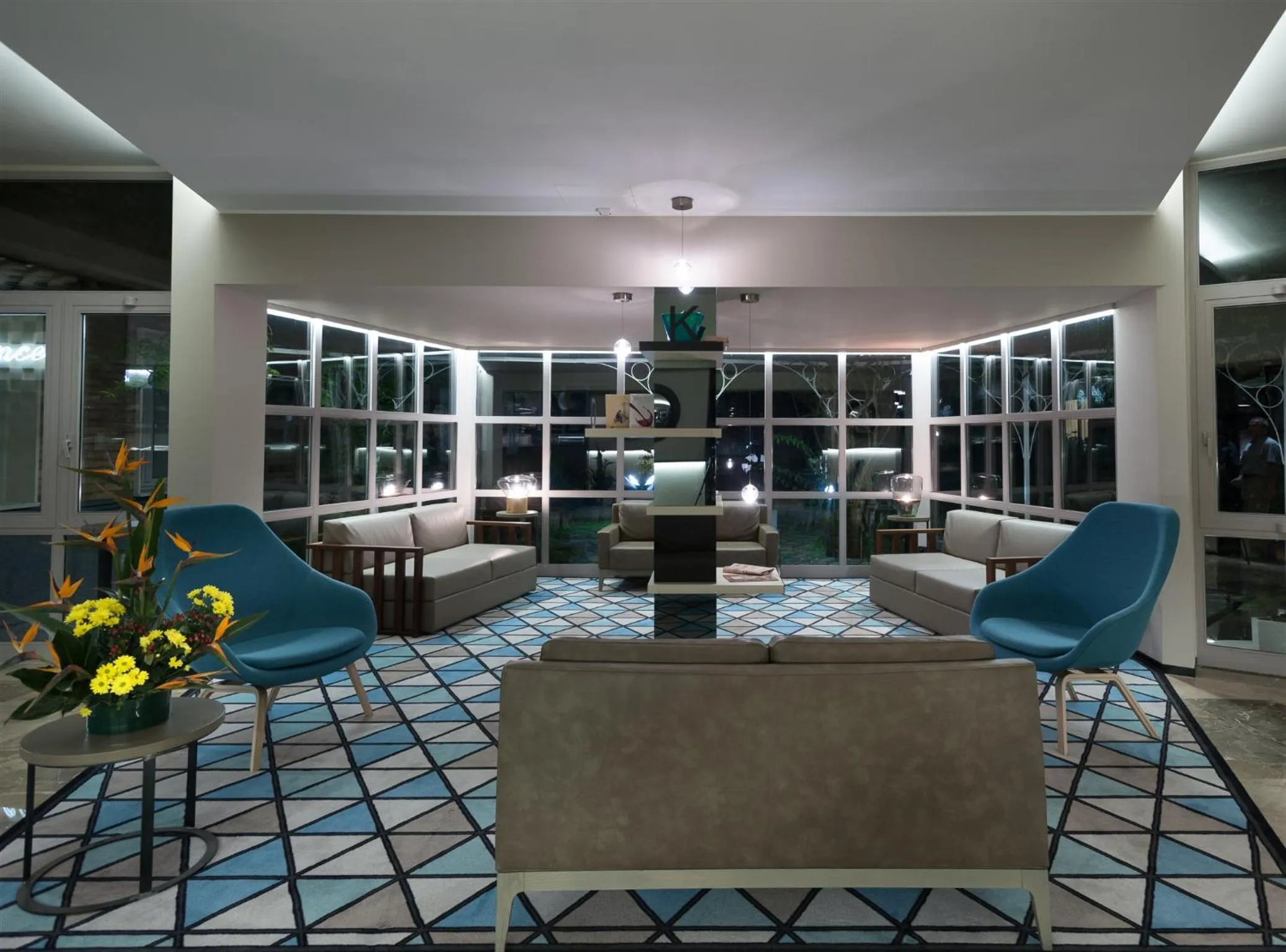 Lobby or reception in Hotel Lombardia