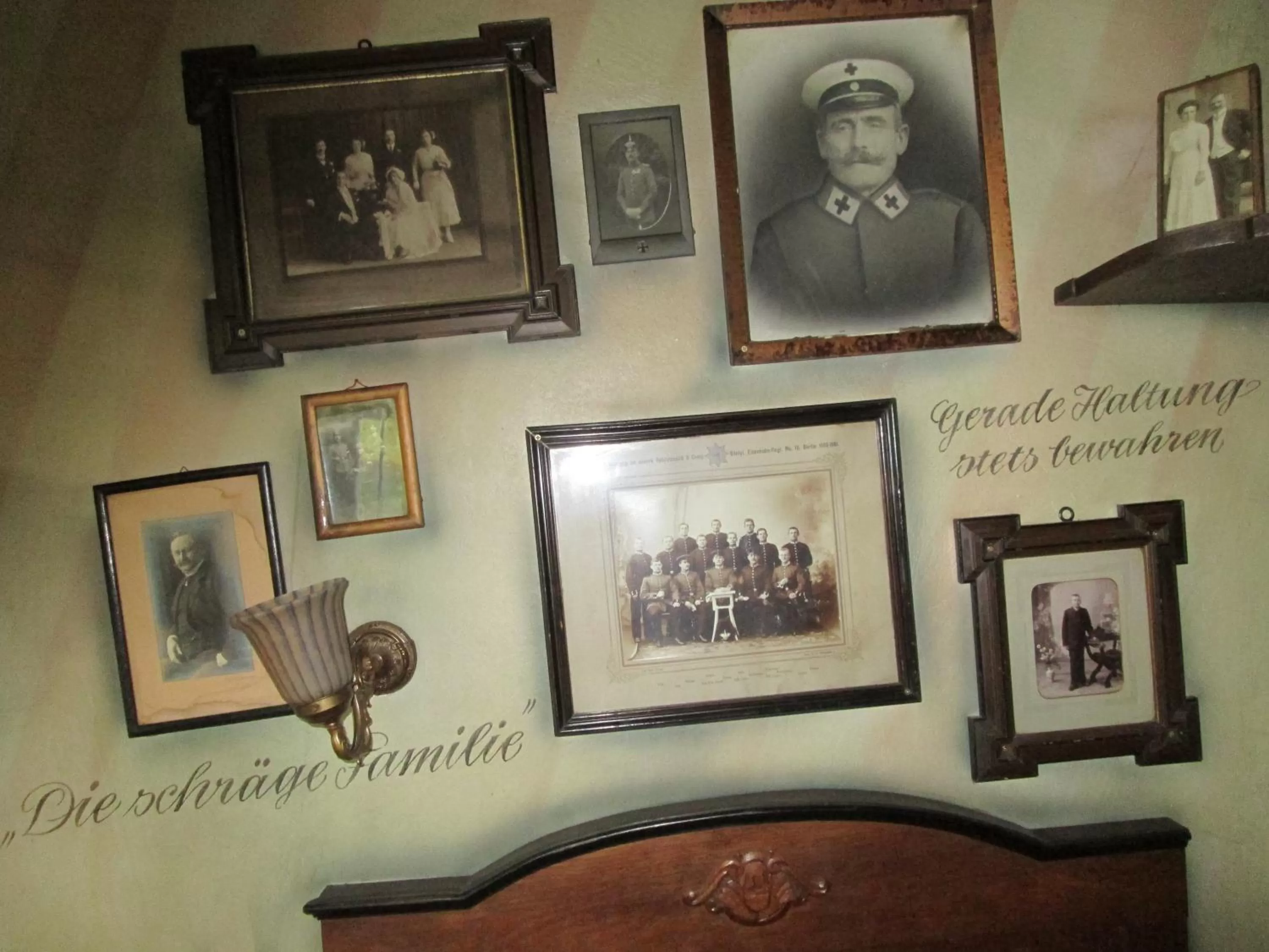 Decorative detail in Hotel Villa Wirtshaus Köpenick