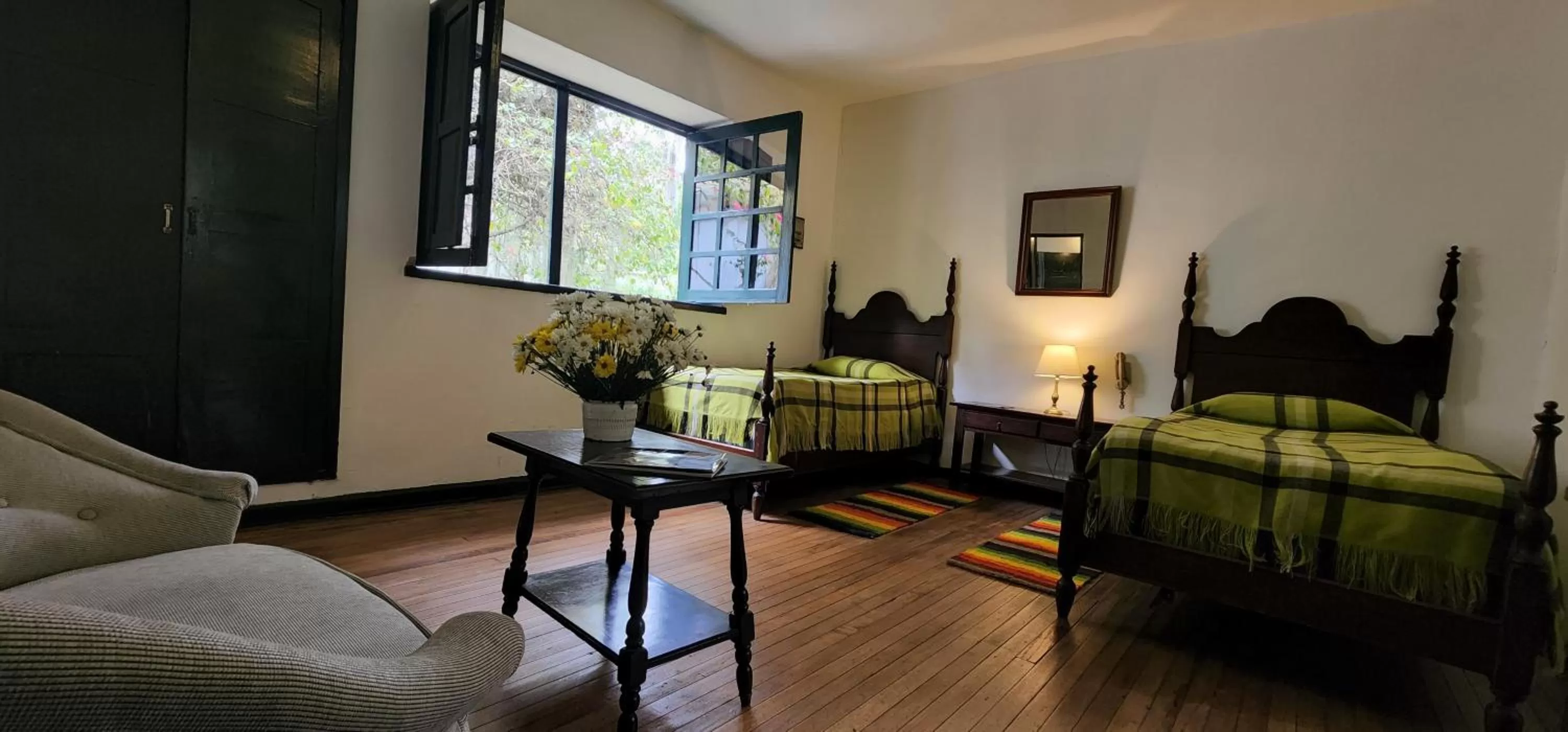 Twin Room in Hacienda Suescún - 300 Años de Historia