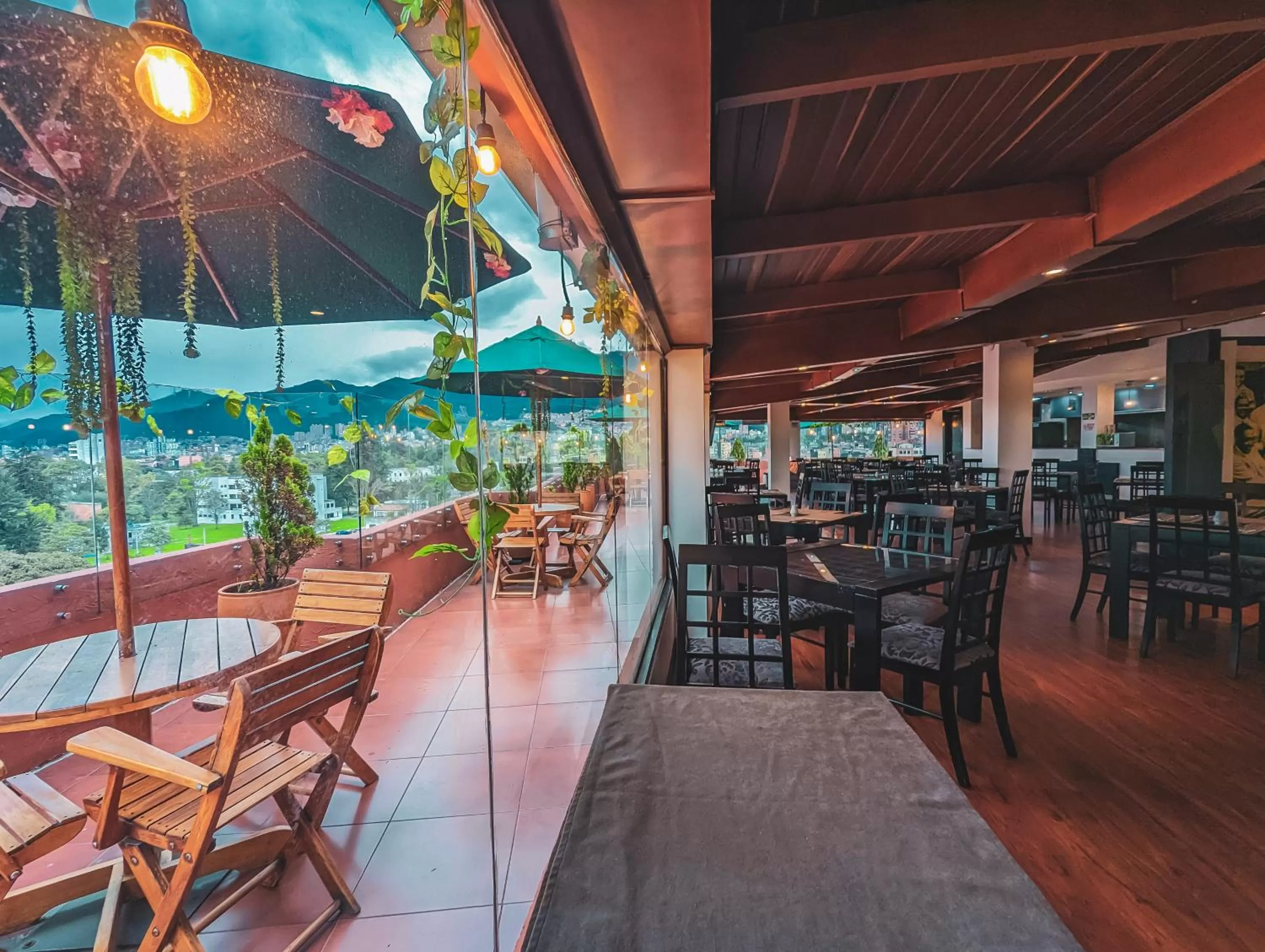 Patio in Hotel Charlotte Suite 26