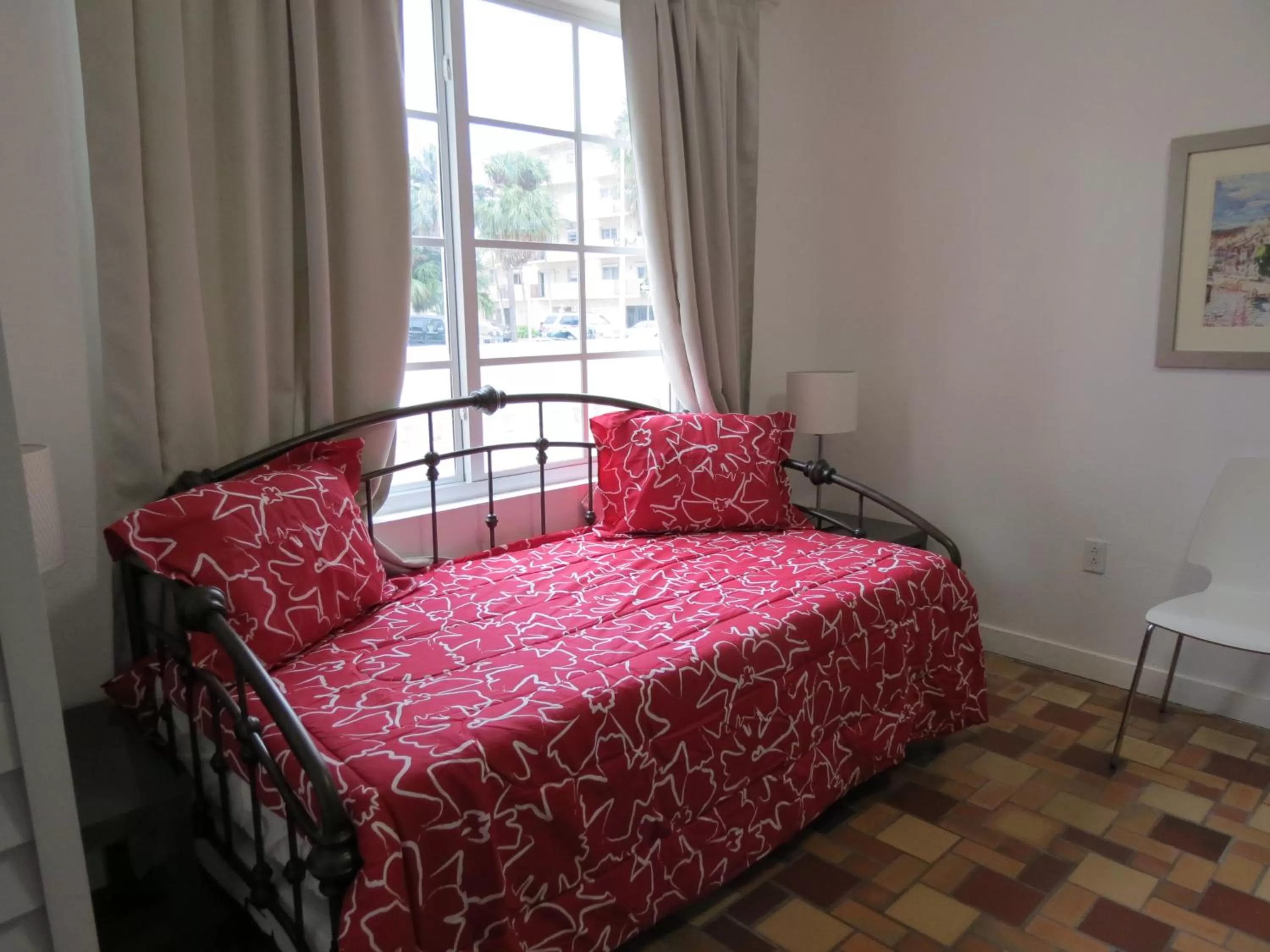 Bed in Harding Boutique Apartments