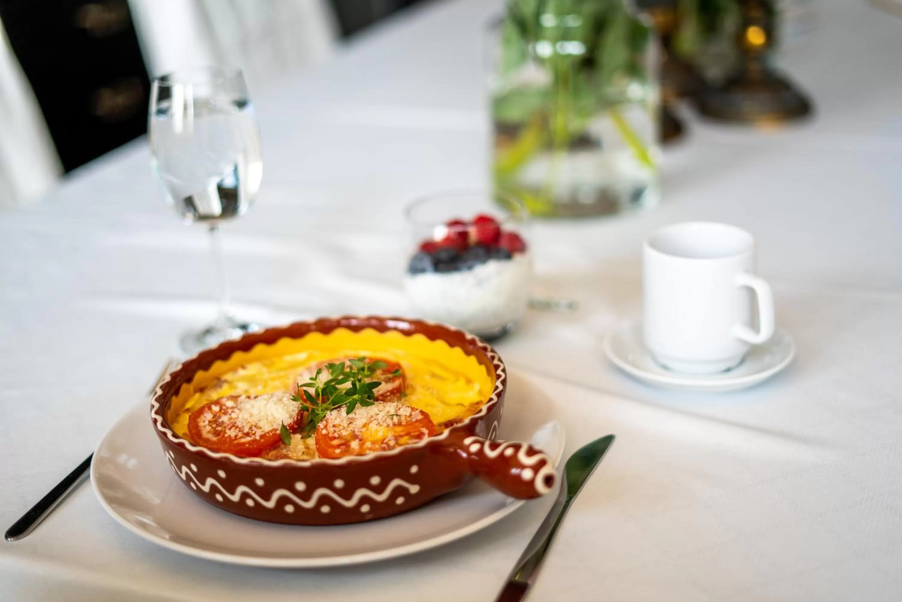 Food close-up in Willa Krakowska