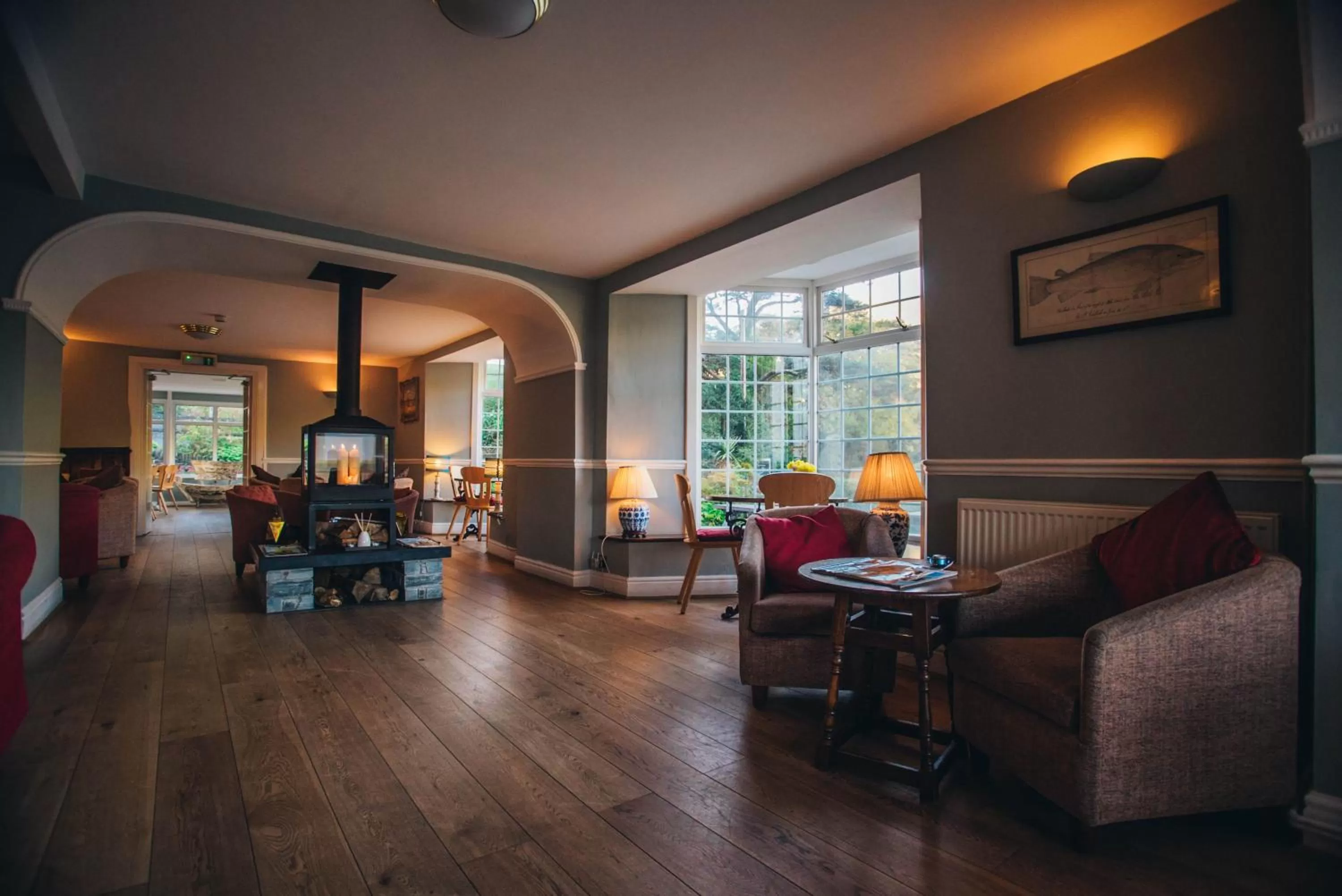 Seating Area in Tynycornel Hotel