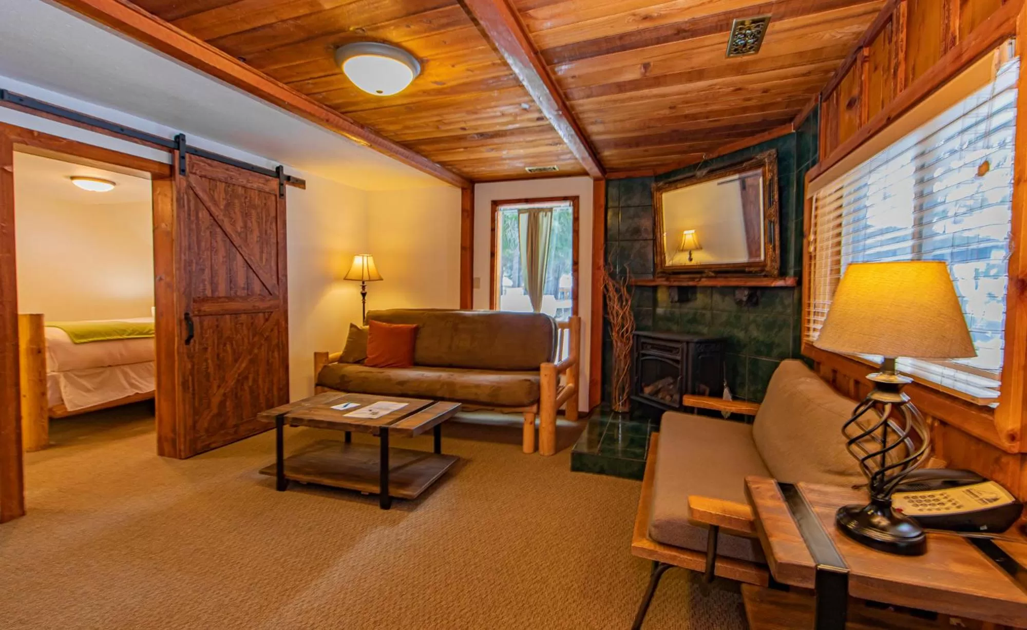 Living room, Seating Area in Cooper Spur Mountain Resort