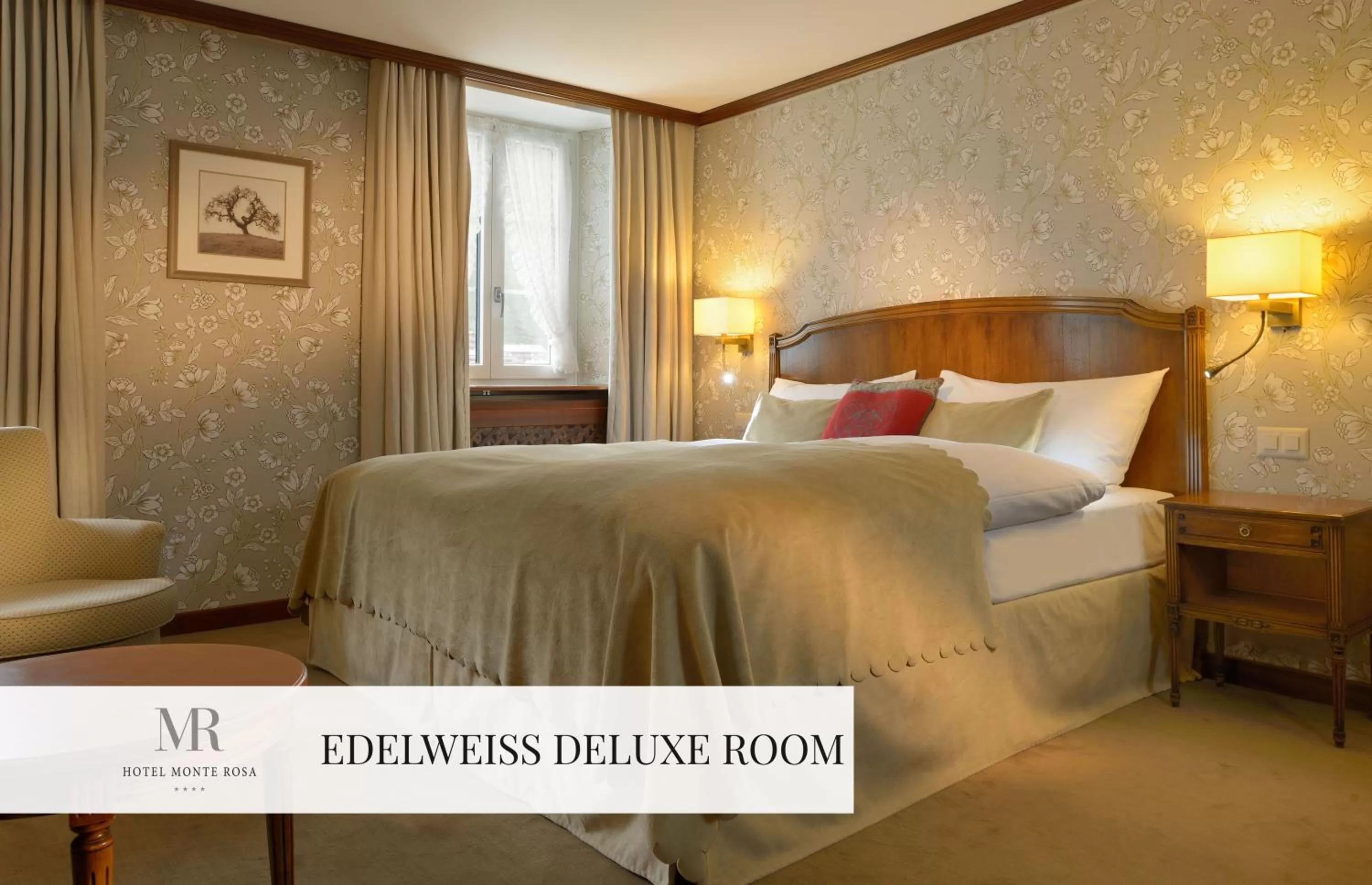 Bedroom, Bed in Monte Rosa Boutique Hotel