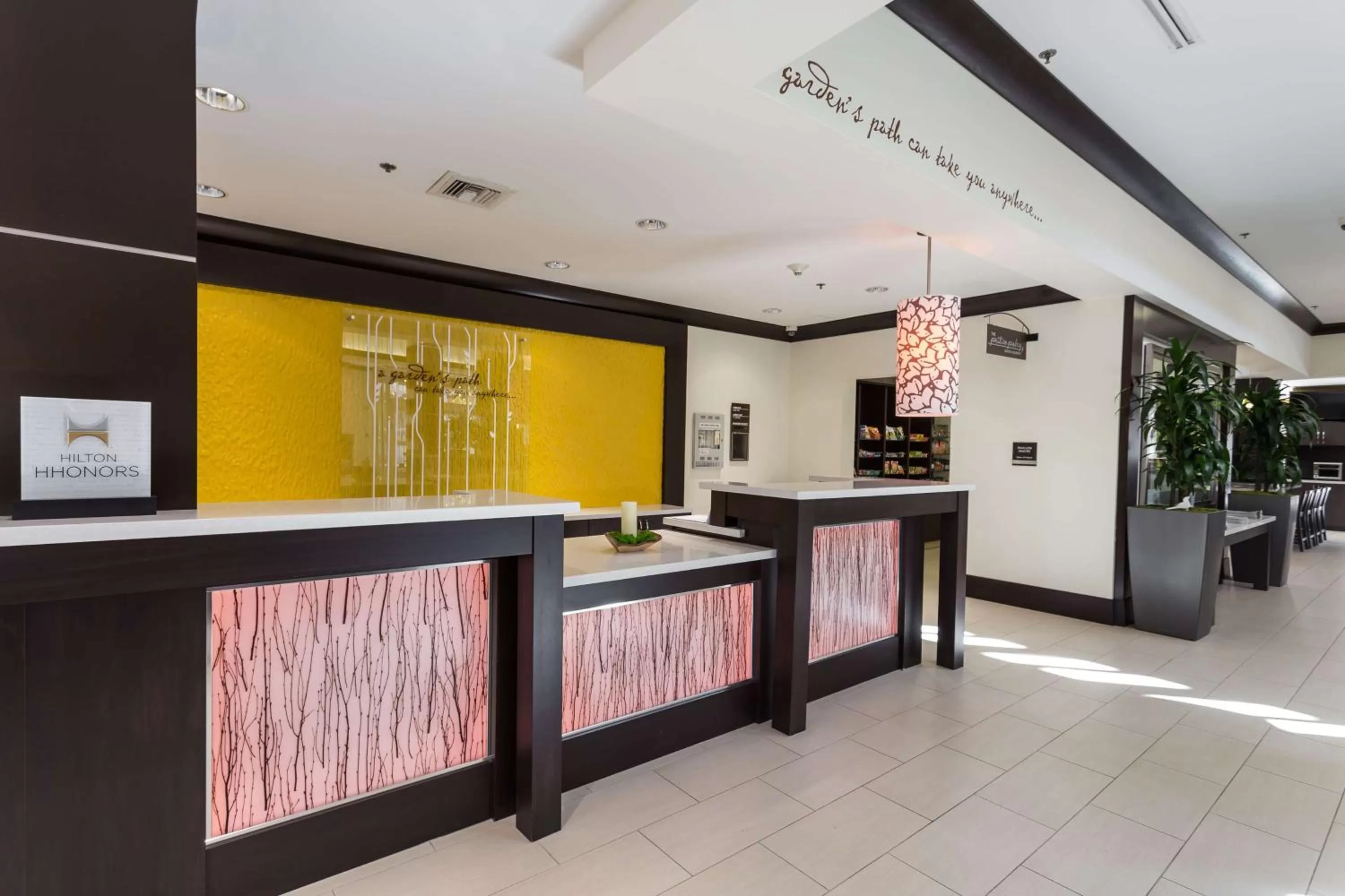 Lobby or reception in Hilton Garden Inn San Mateo