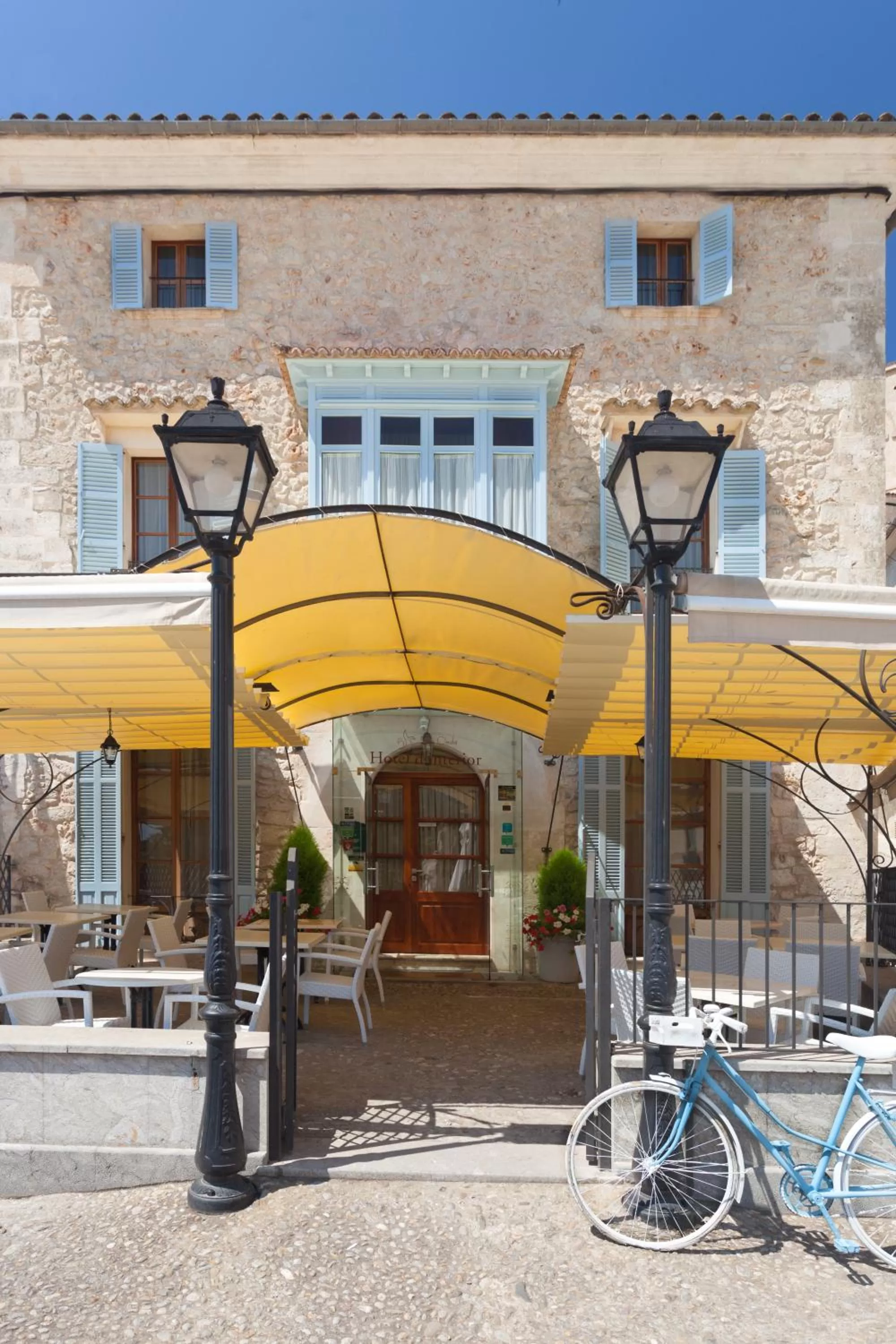 Facade/entrance in "Son Cleda" House Boutique, adults only