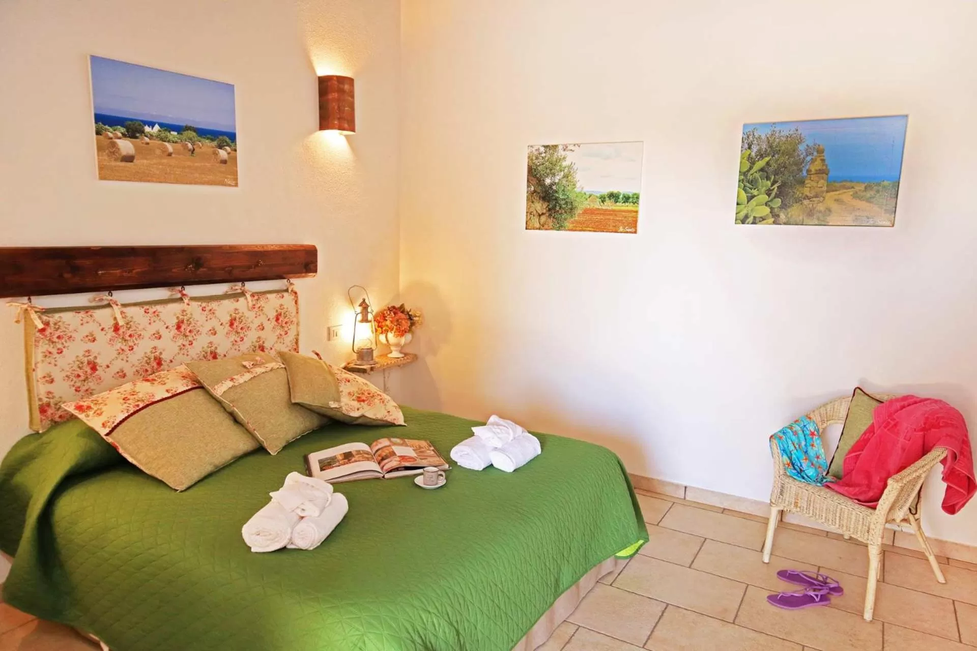 Bed in Agriturismo Masseria Alberotanza