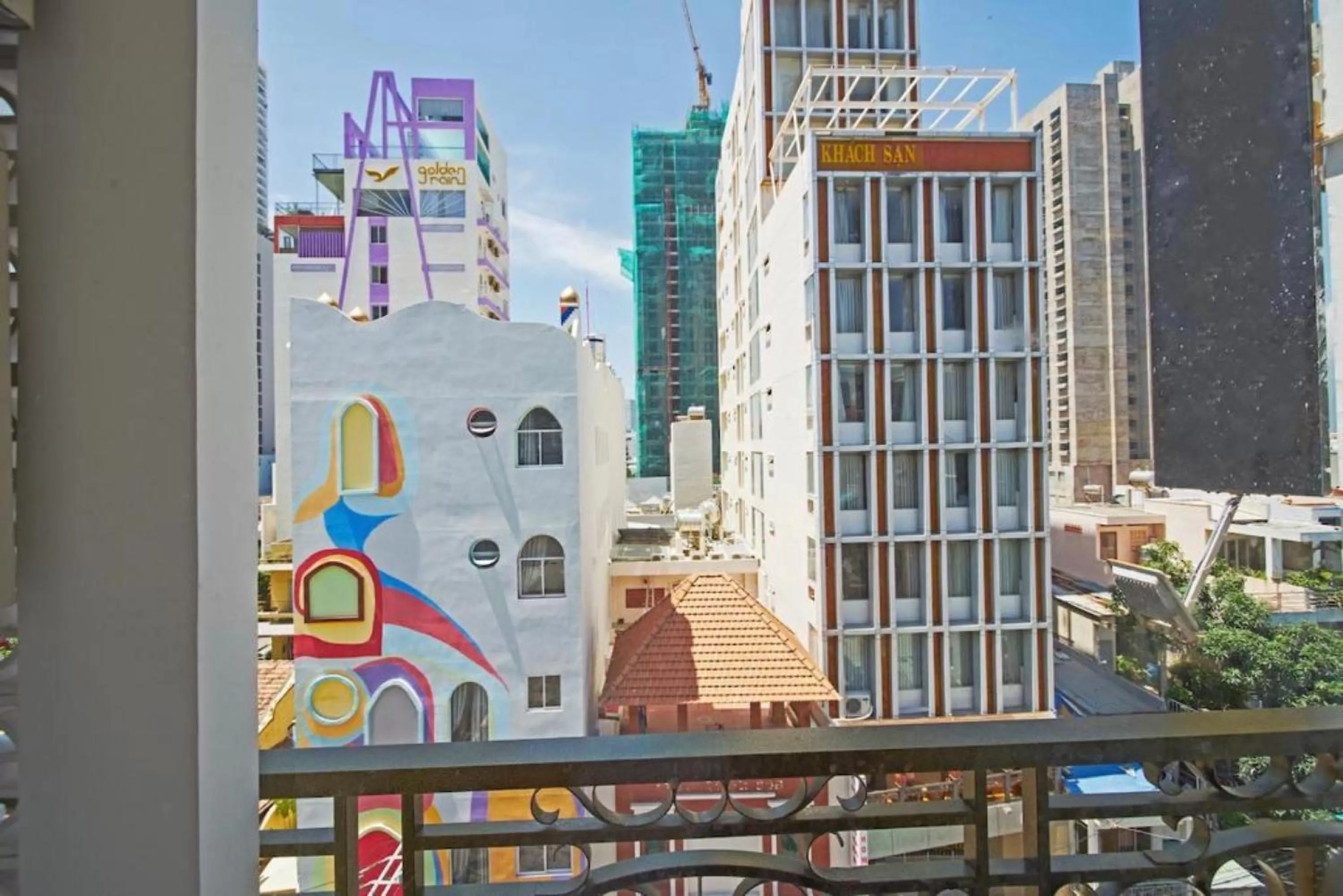 Balcony/Terrace in Aladin Hotel