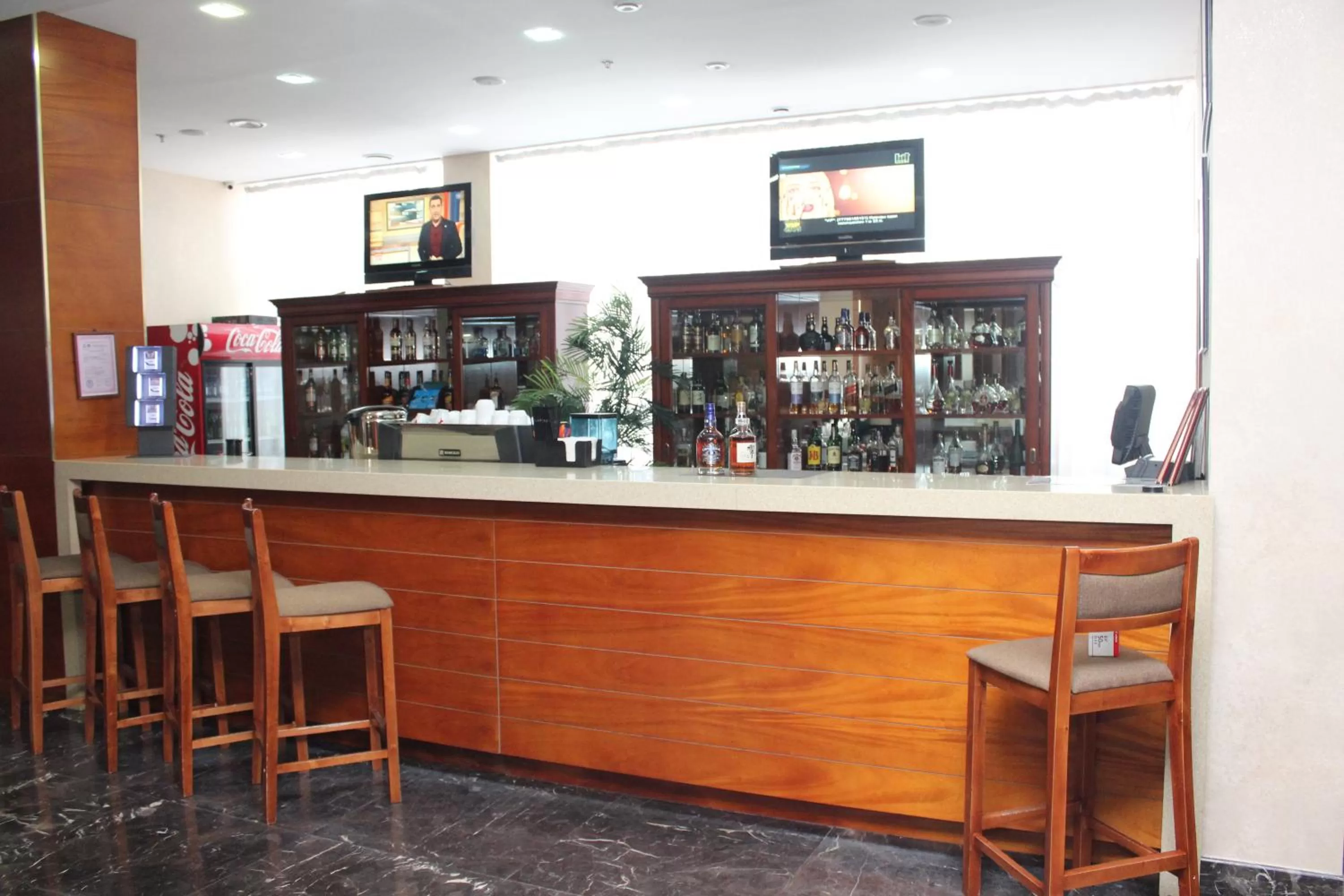 Communal lounge/ TV room in King Hotel Astana