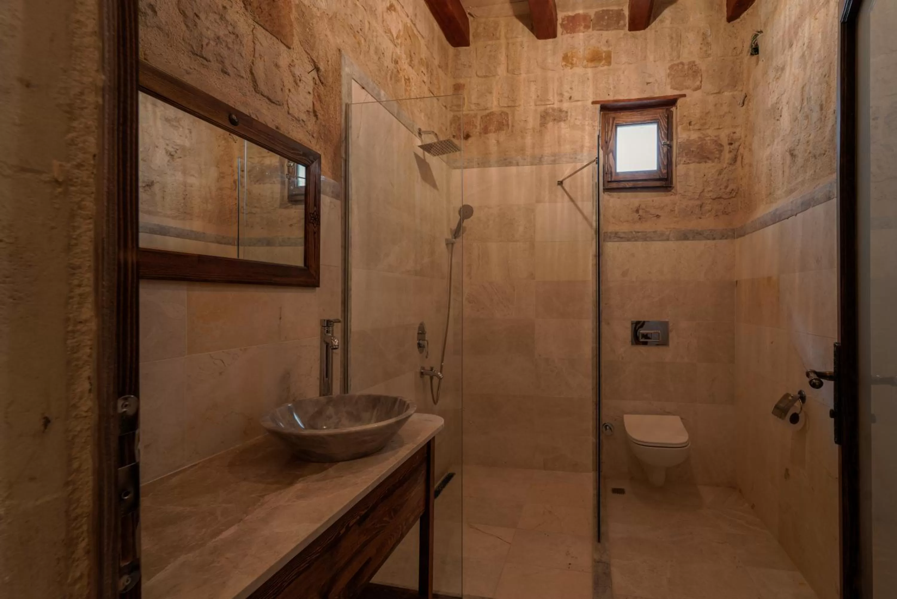 Shower in Göreme Escape Cave