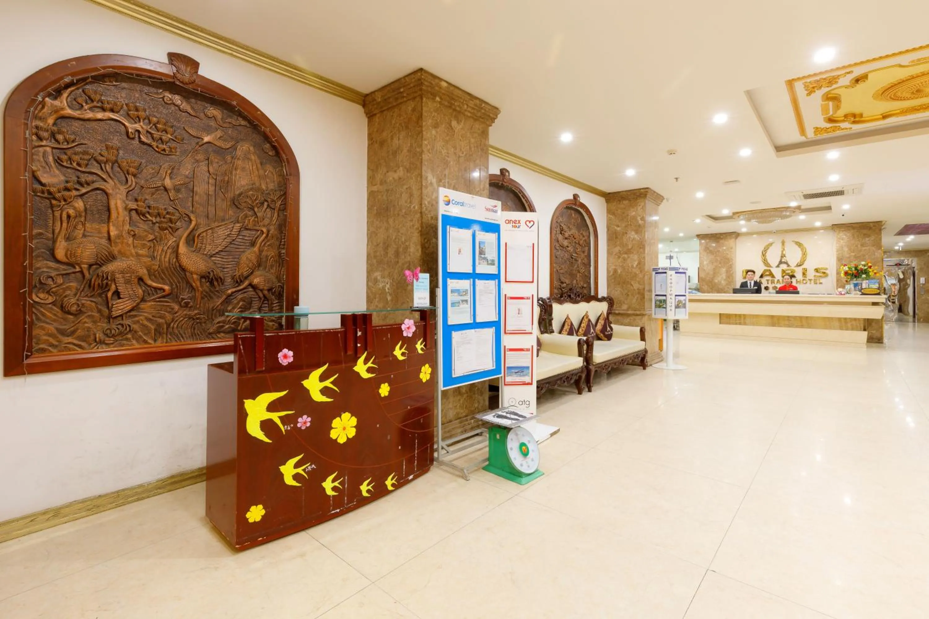 Lobby or reception in Paris Luxury Hotel & Apartment Nha Trang