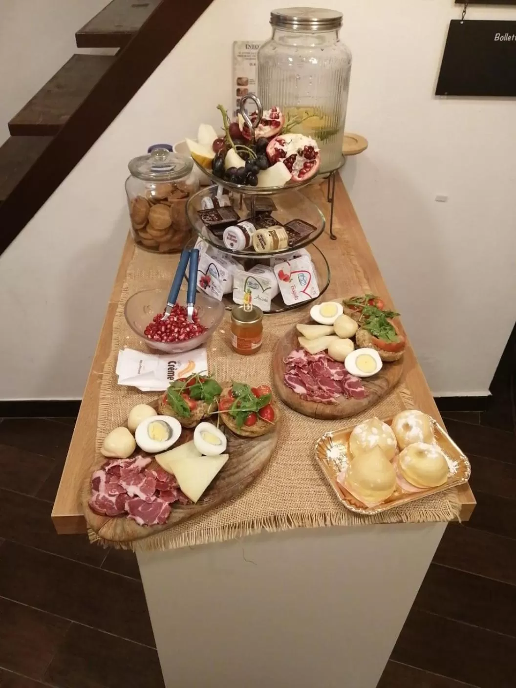 Buffet breakfast, Food in Borgo Fontana B&B