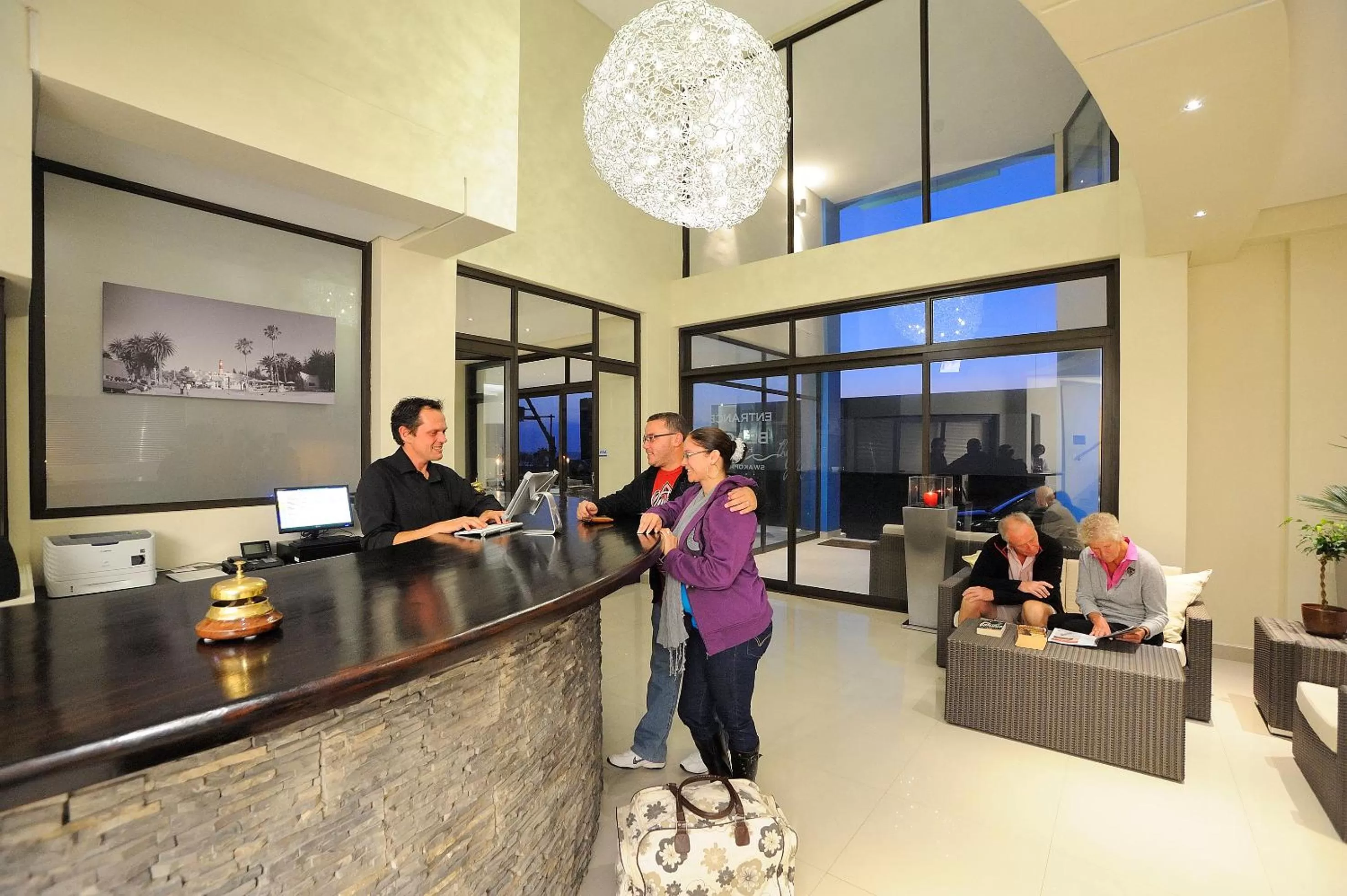 Lobby or reception in Beach Hotel Swakopmund
