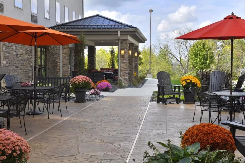 Patio in Berlin Grande Hotel