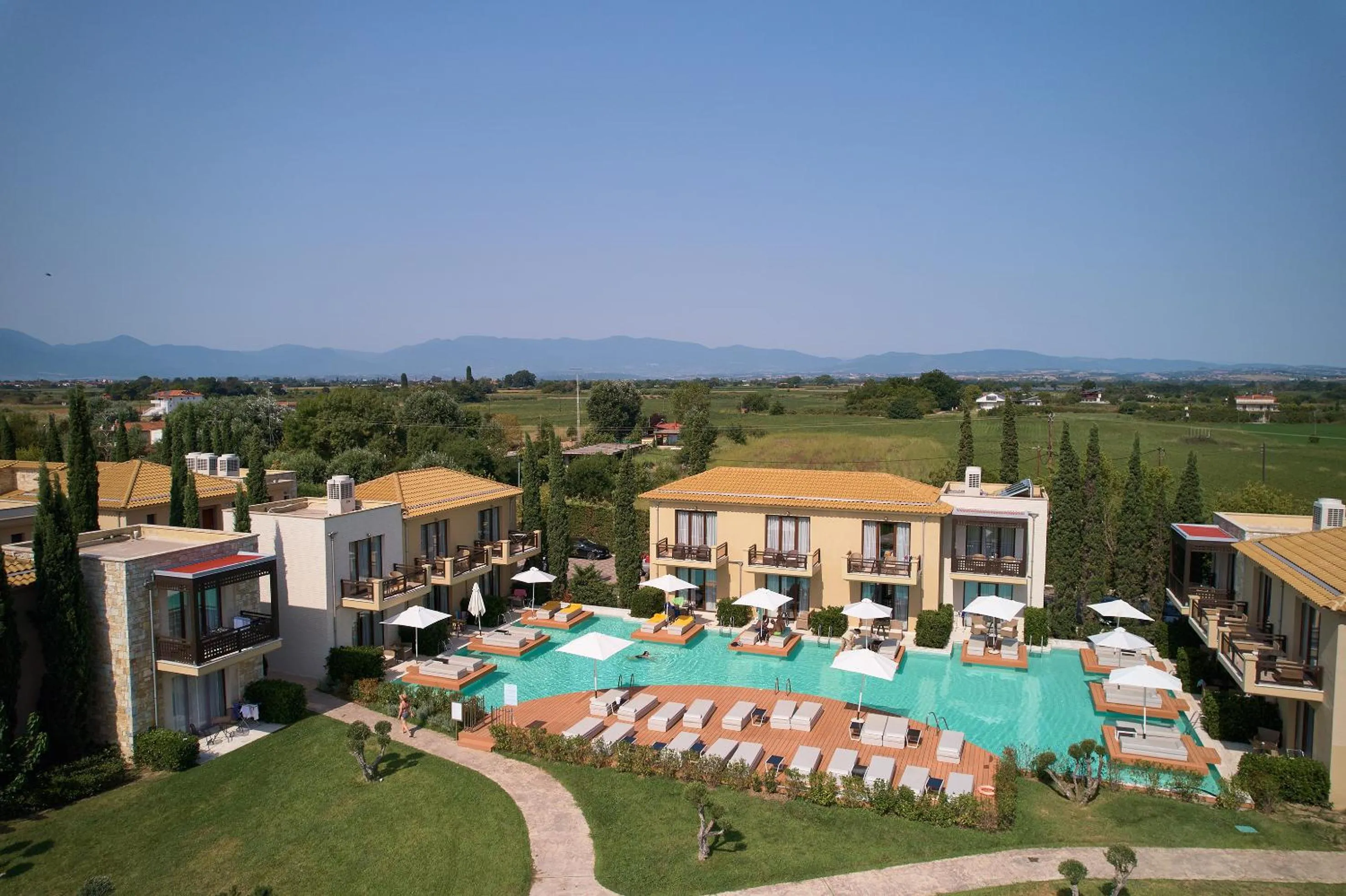 Bird's eye view in Mediterranean Village Hotel & Spa