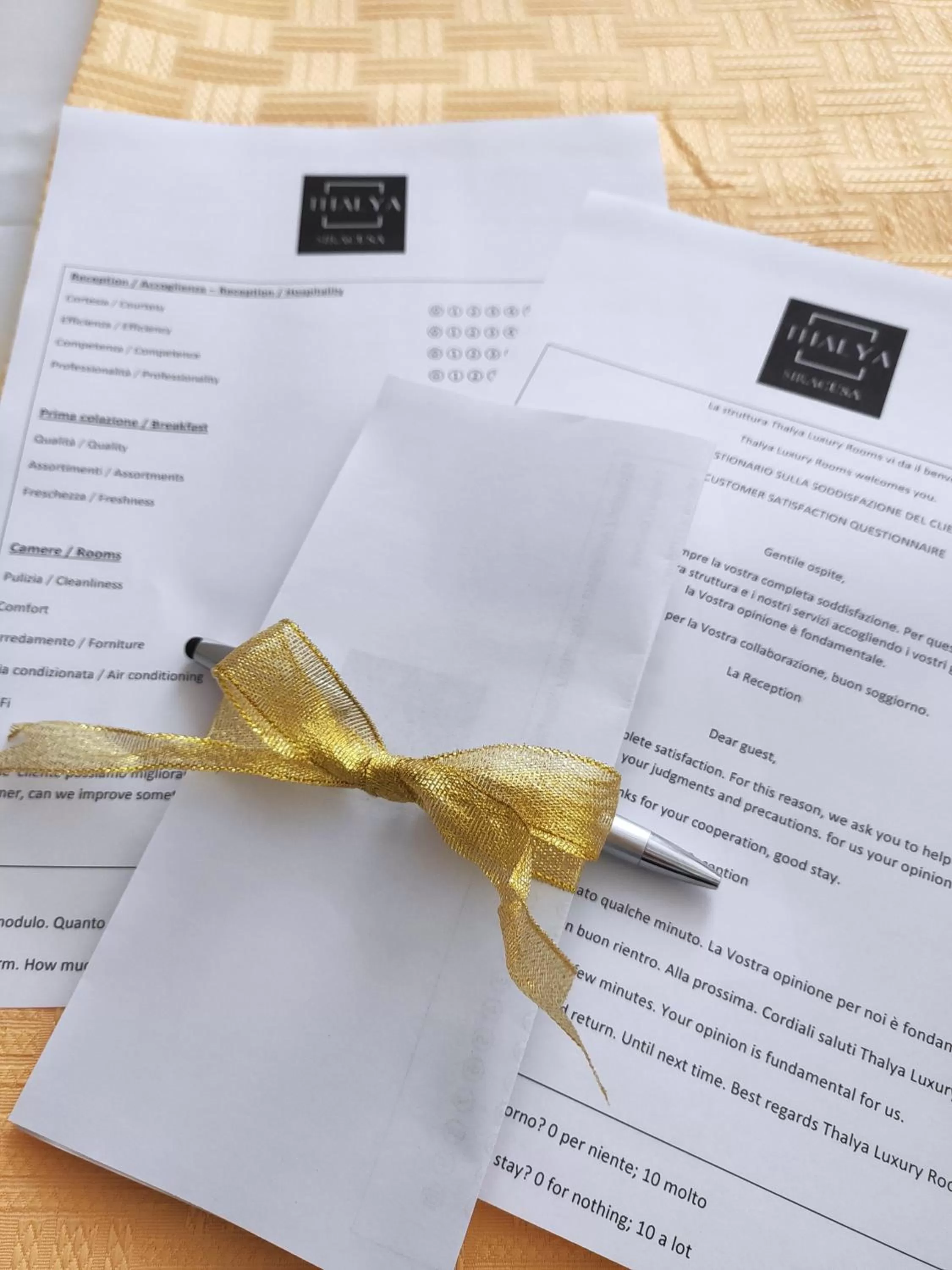 Decorative detail in Thalya Luxury Rooms