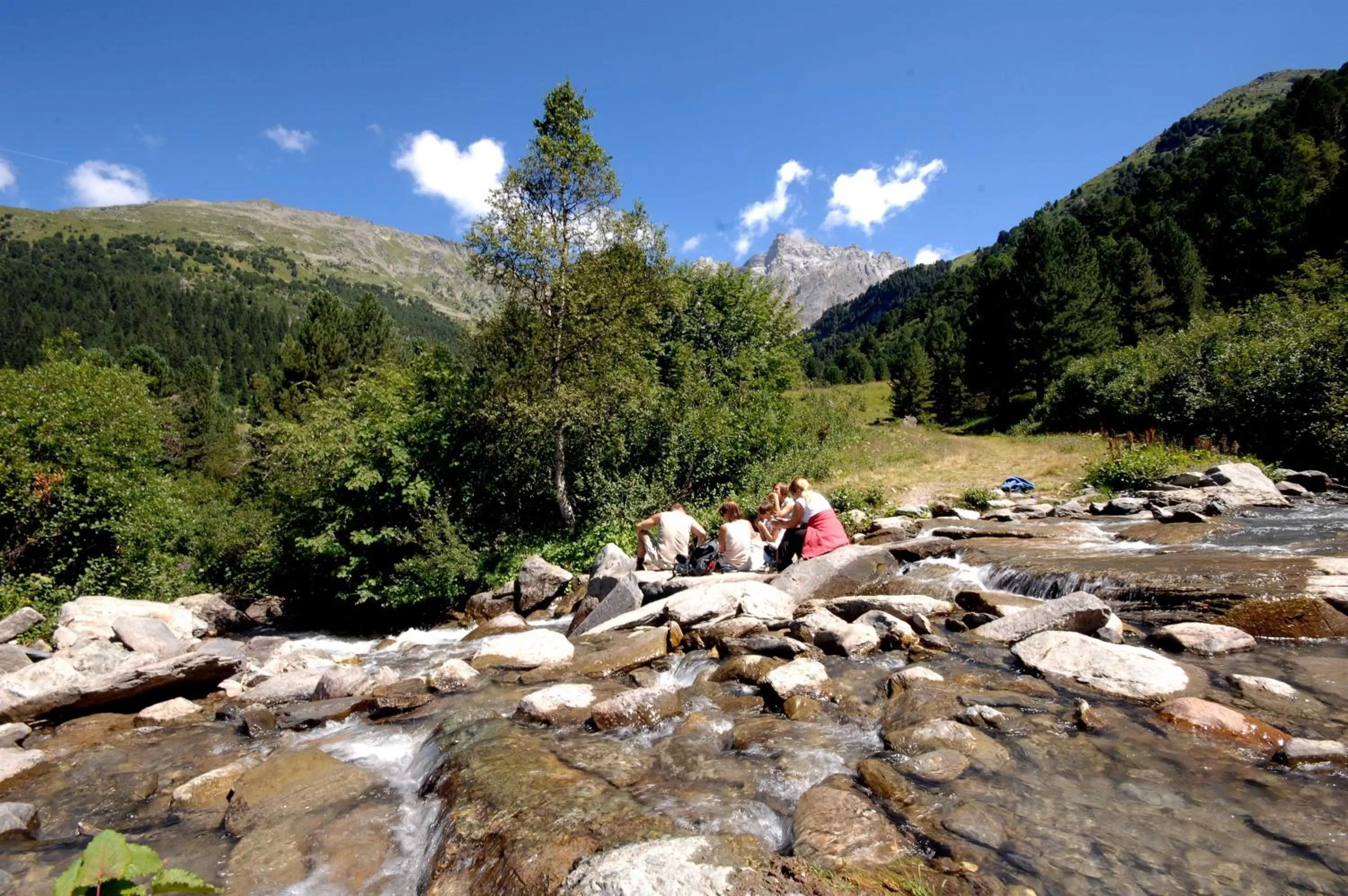 Natural landscape in Hotel La Chaudanne