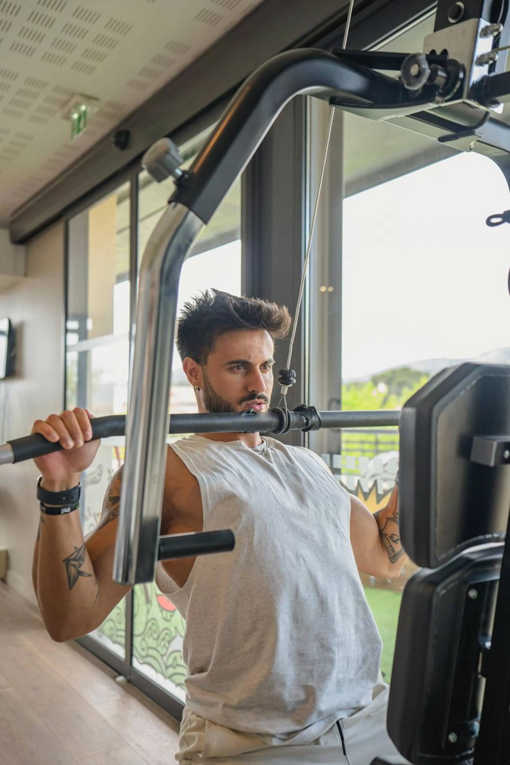 Fitness centre/facilities in Best Western Linko Aubagne