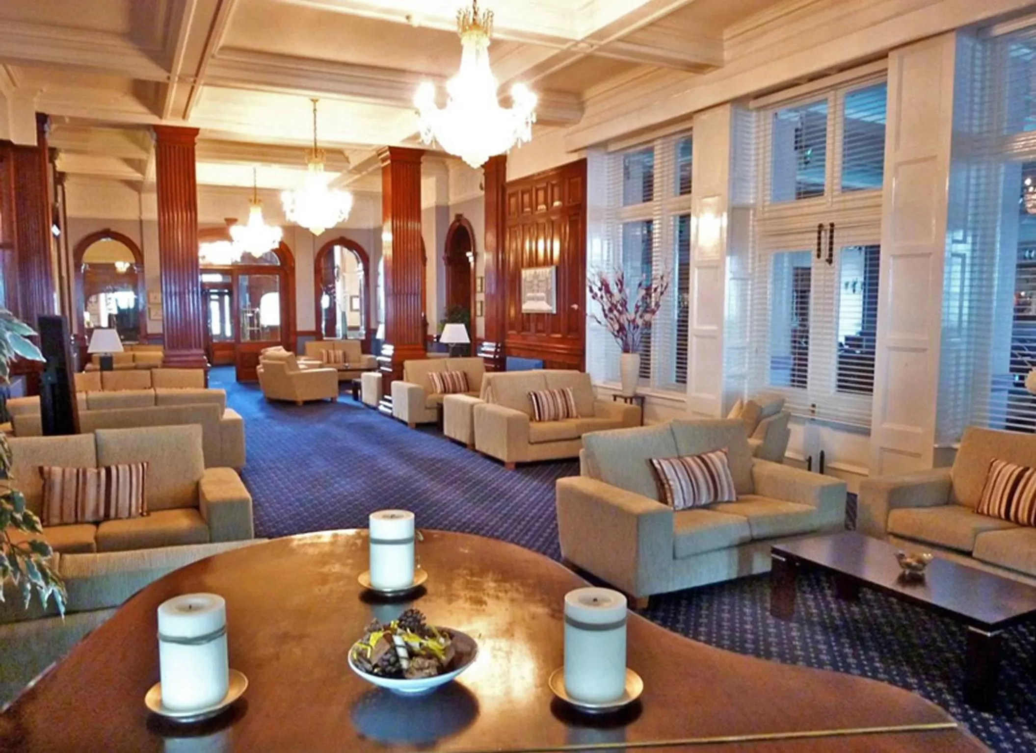 Lobby or reception in Hotel Victoria