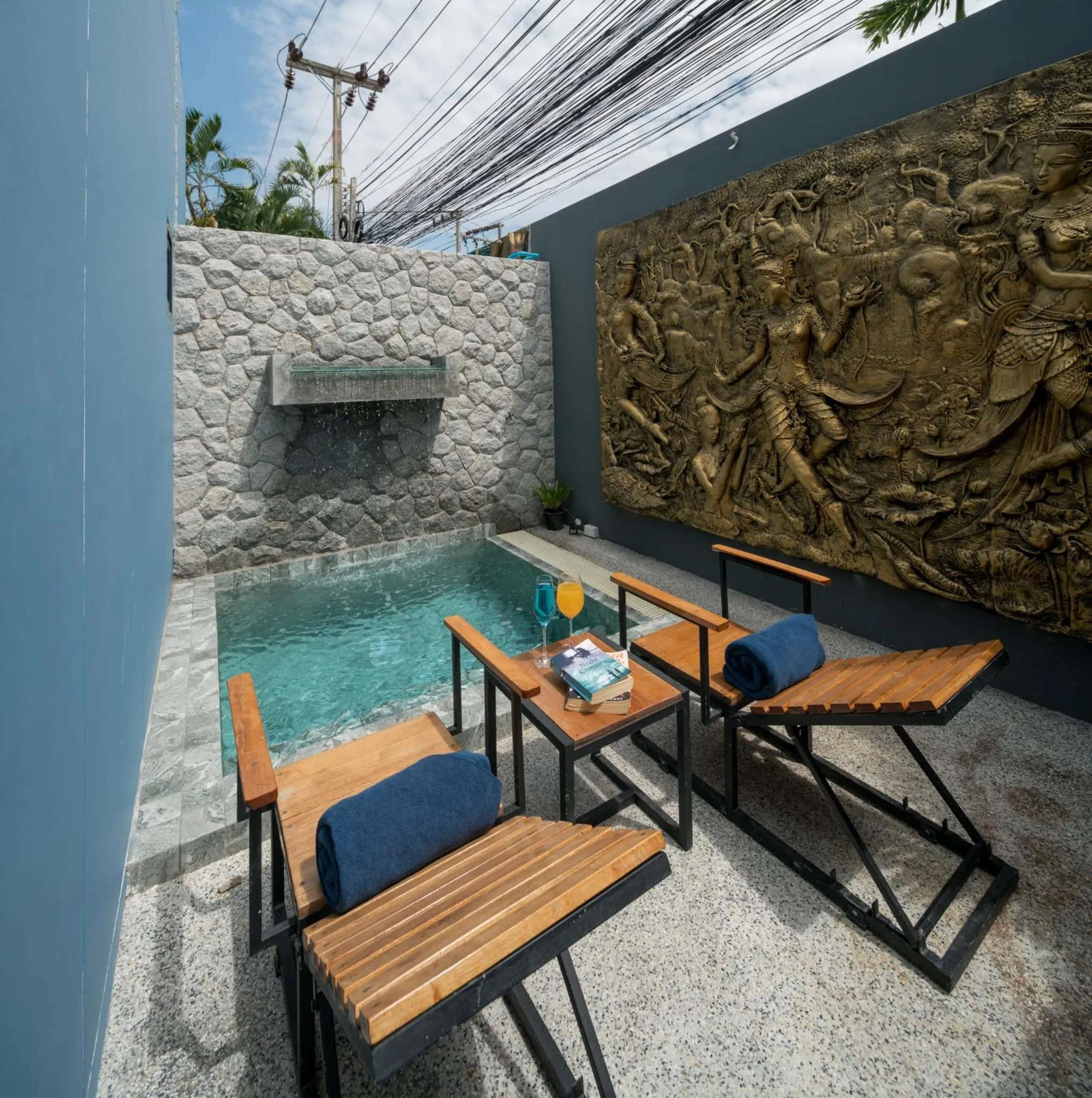 Patio in Peace Blue Naiharn Naturist Resort Phuket SHA Extra Plus