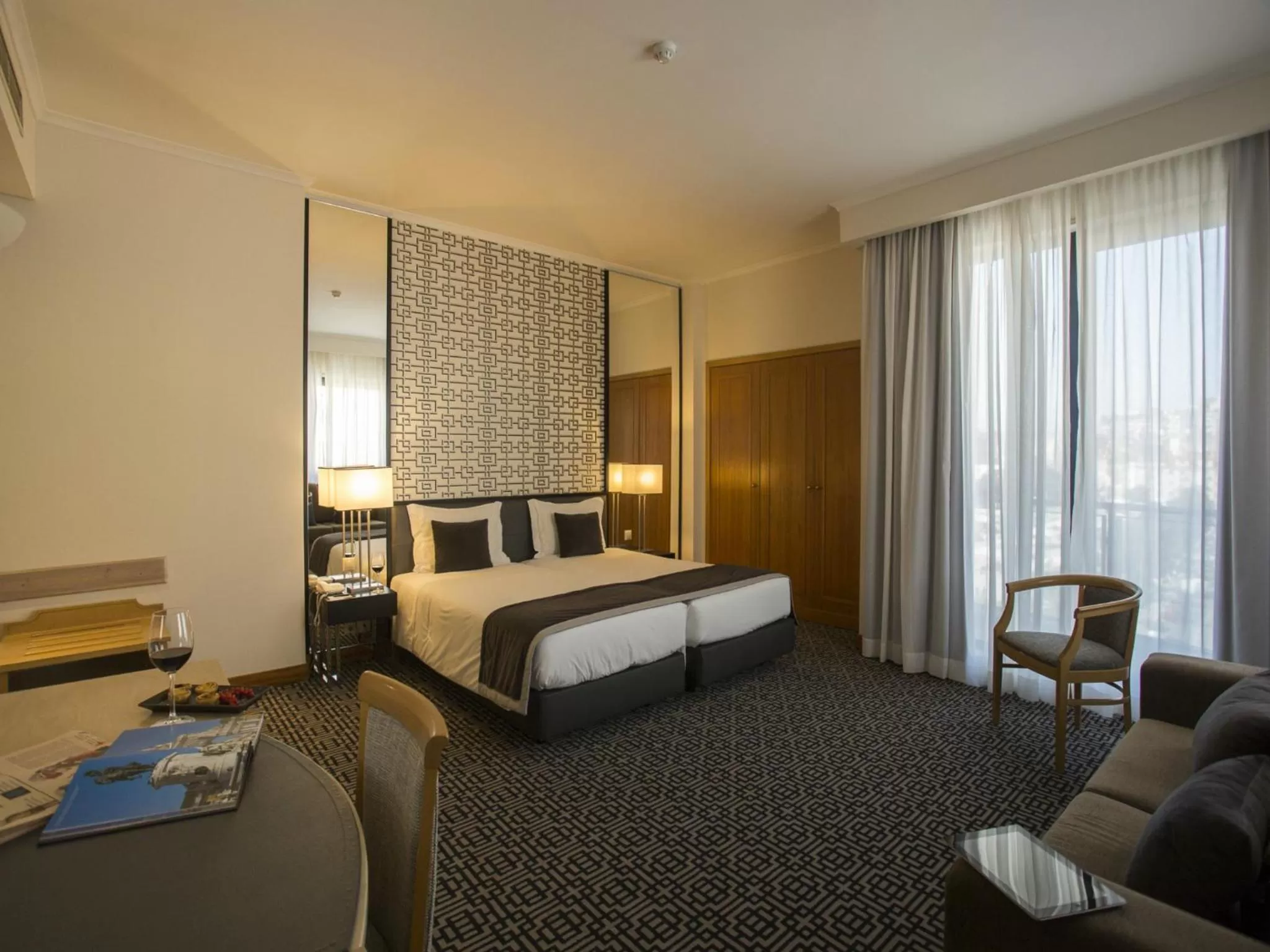 Bed in Hotel Mundial