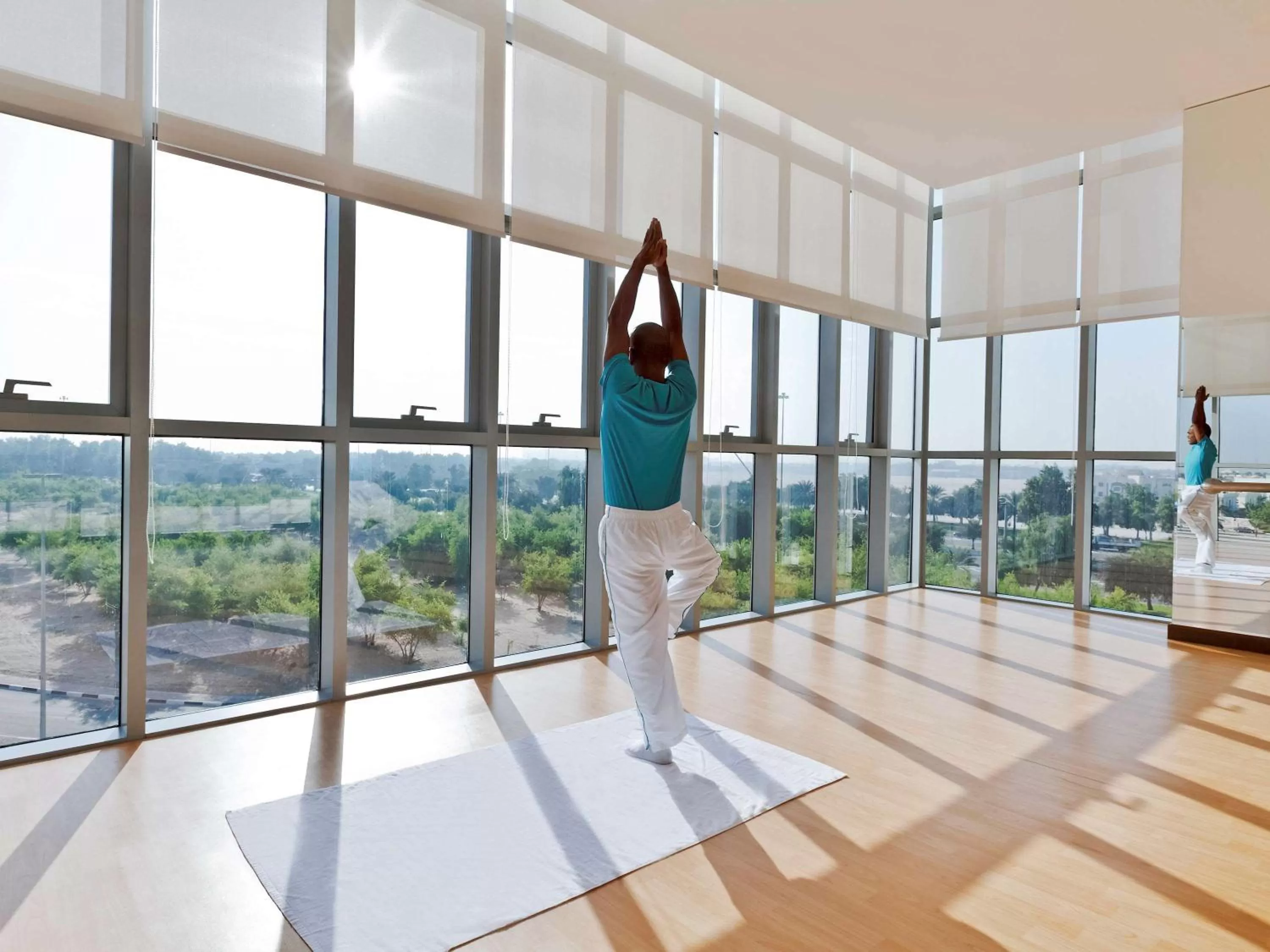 Fitness centre/facilities in Novotel Abu Dhabi Gate