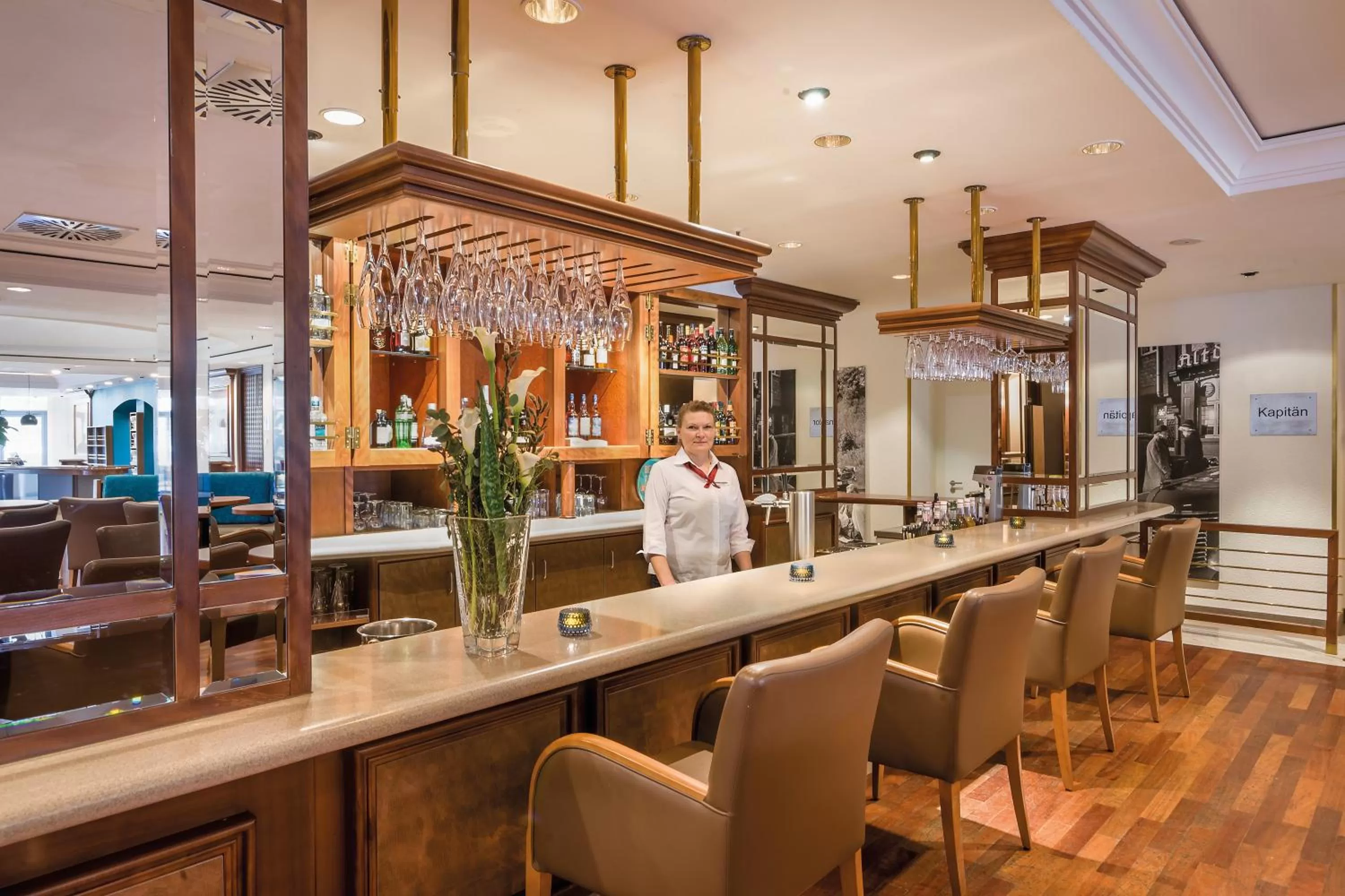 Lounge or bar in Garner Hotel Rüsselsheim by IHG