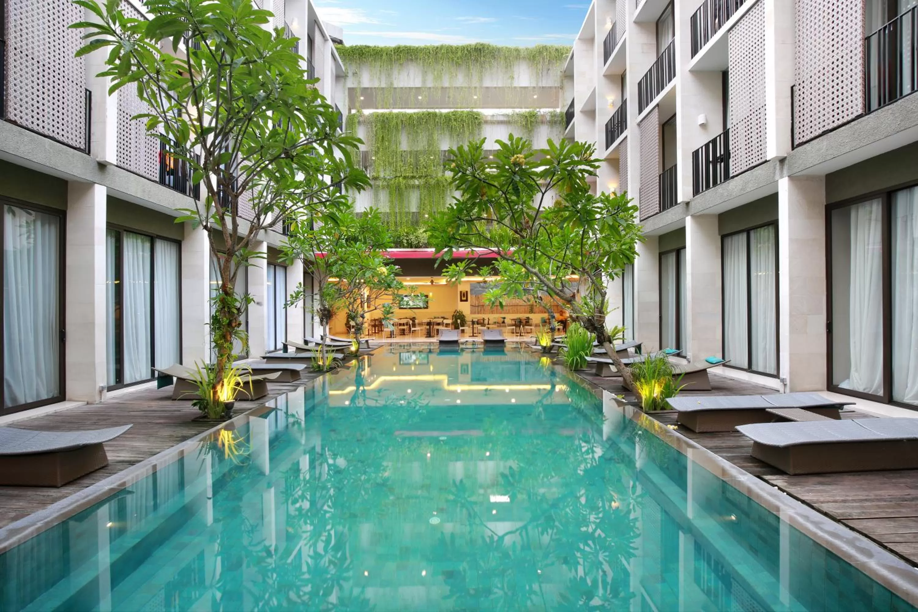 Swimming pool in Hotel Terrace at Kuta