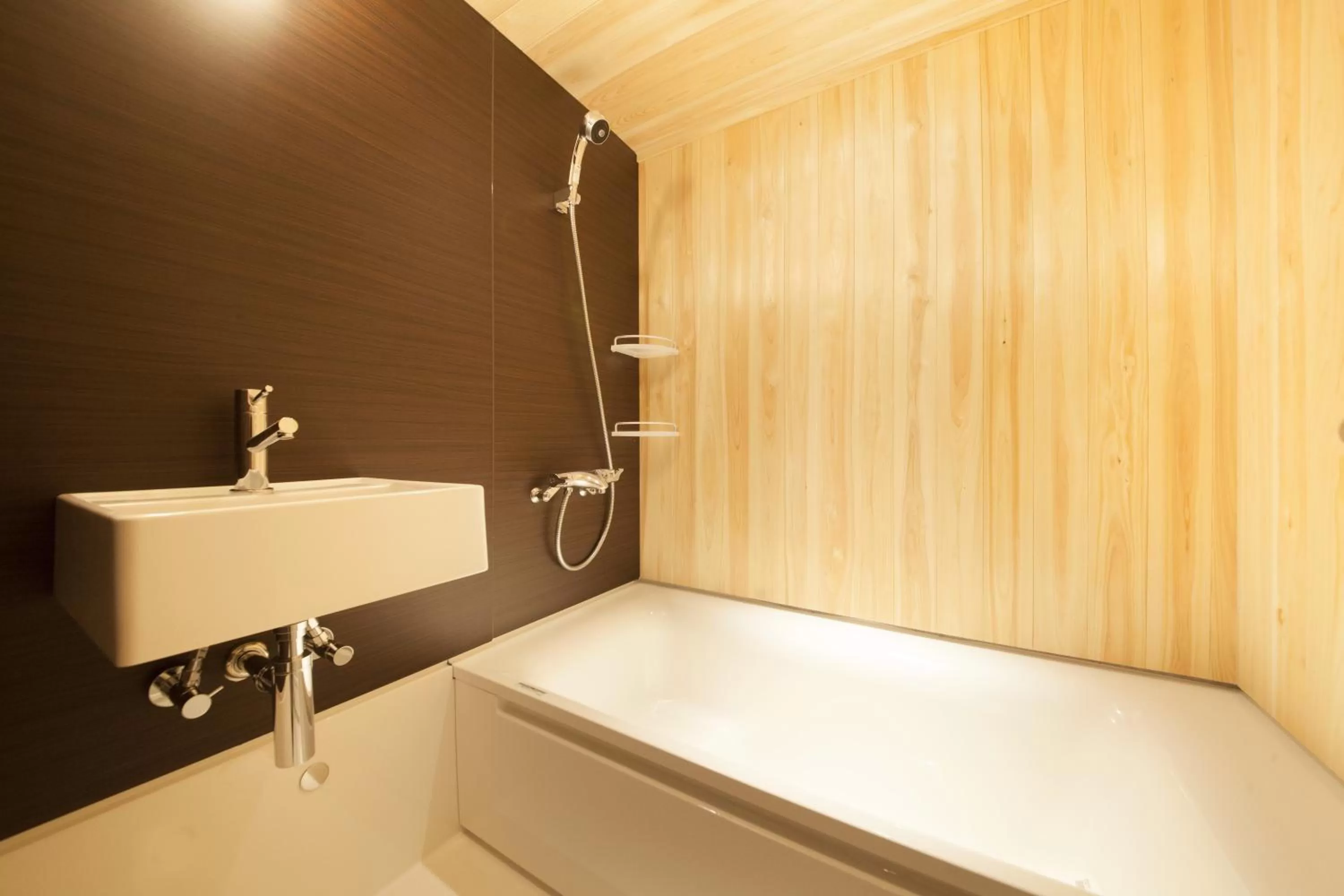 Bathroom, Bed in Centurion Hotel Ueno