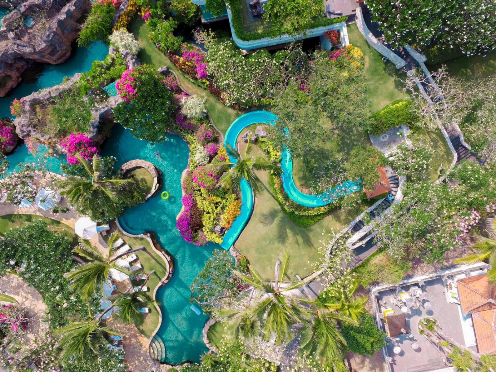 Bird's eye view in Grand Hyatt Bali
