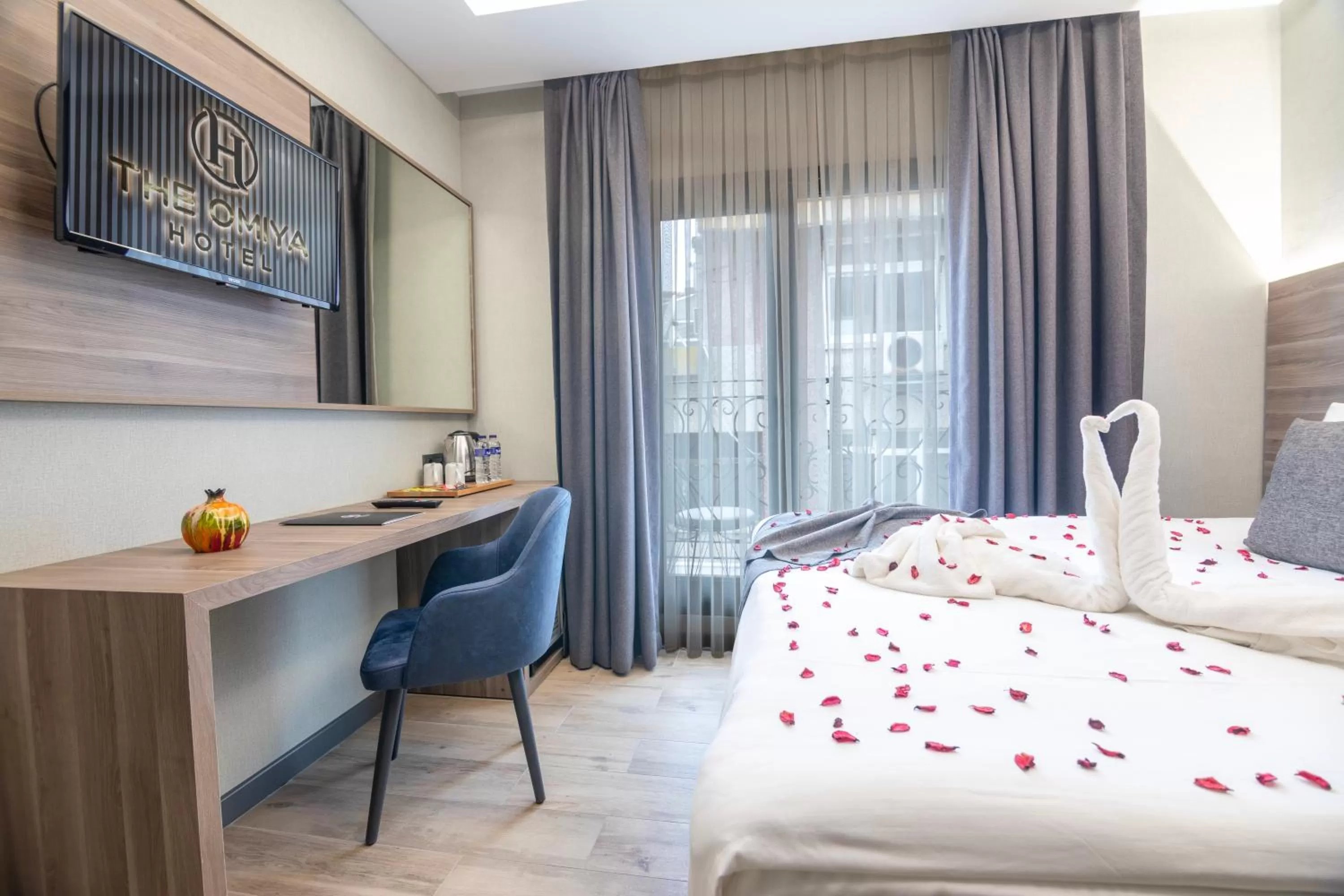 Bed in The Omiya Hotel