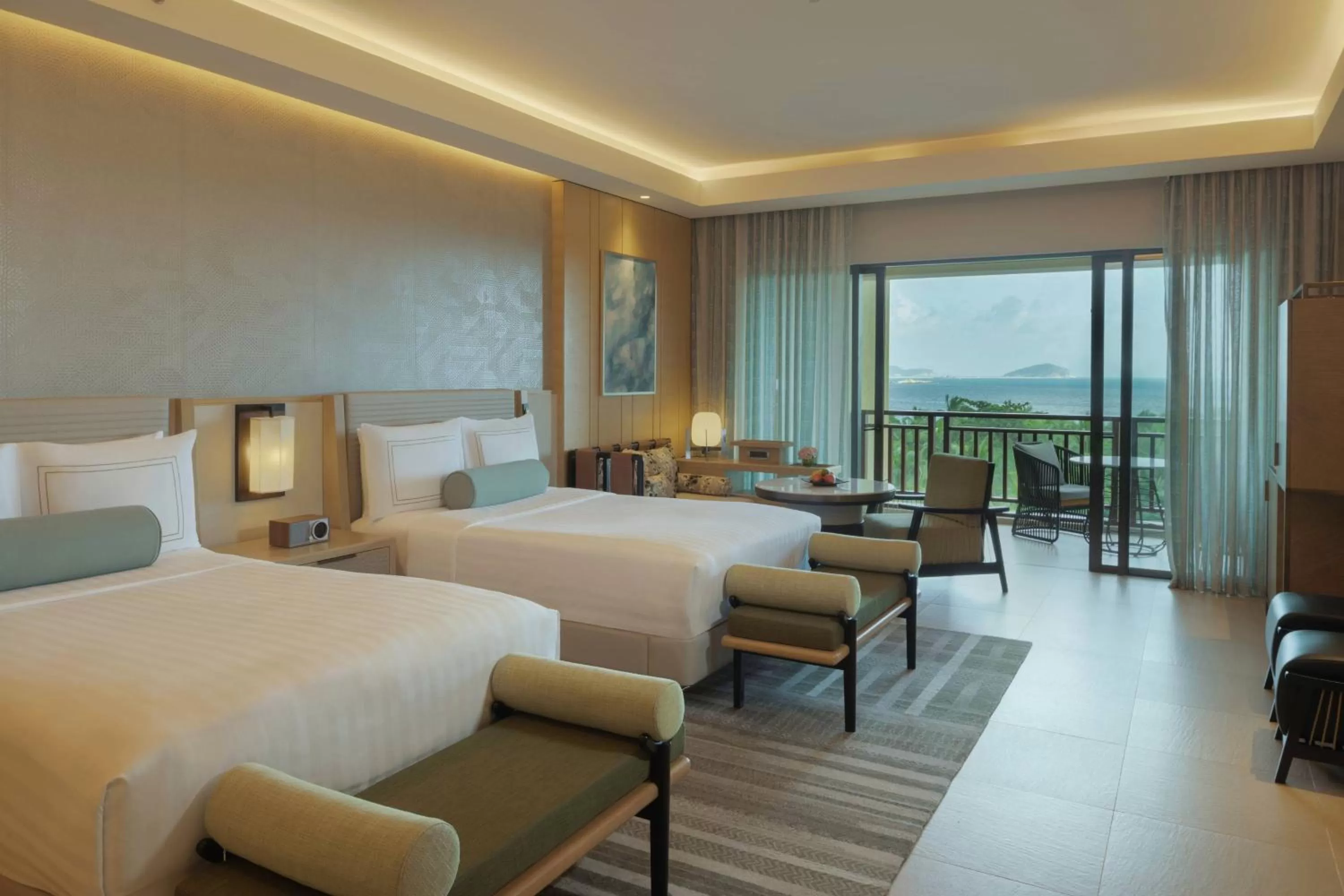 Photo of the whole room, Bed in The Ritz-Carlton Sanya, Yalong Bay