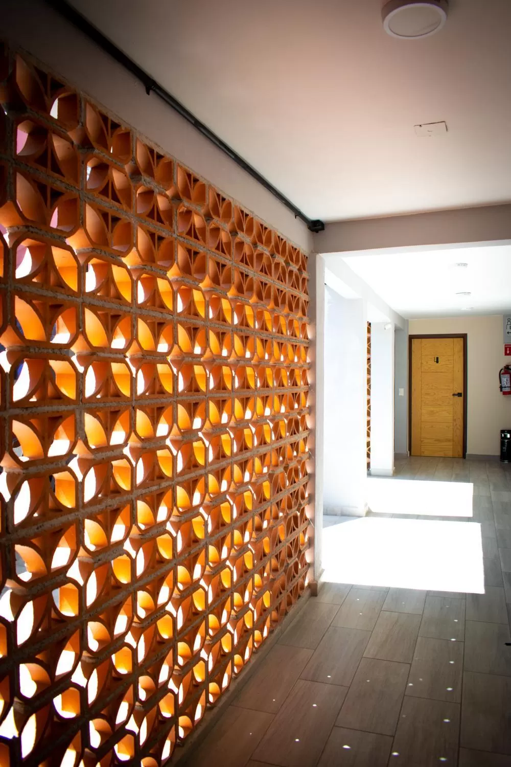 Decorative detail in Hotel Ciclovía & Terraza