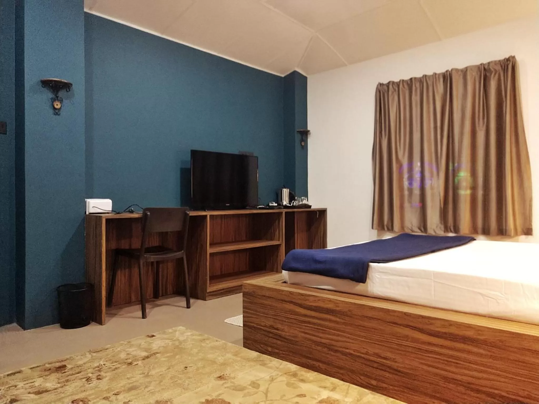 Bed in Rockski Boutique Bed & Breakfast