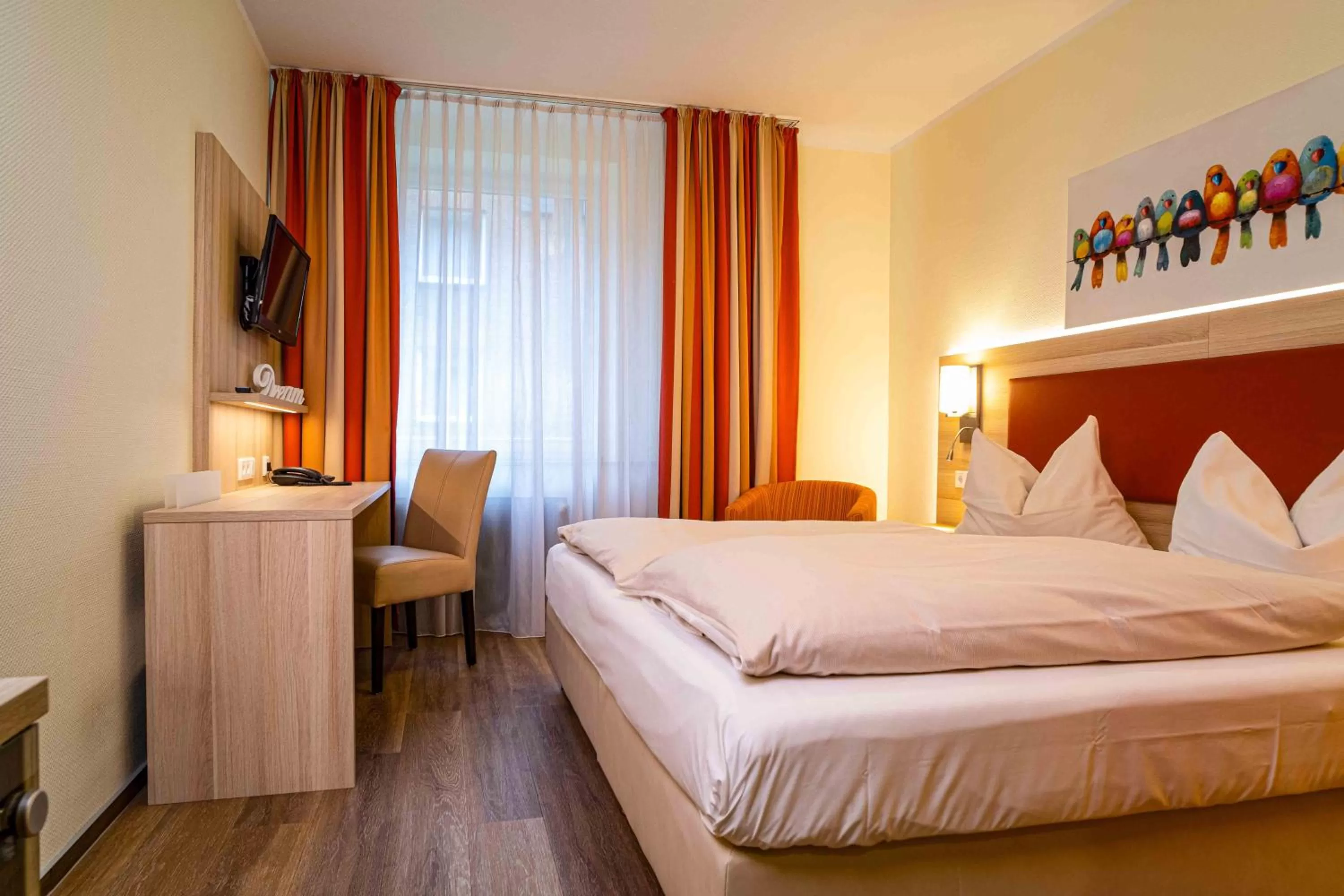 Bed in Hotel am Stadtpark