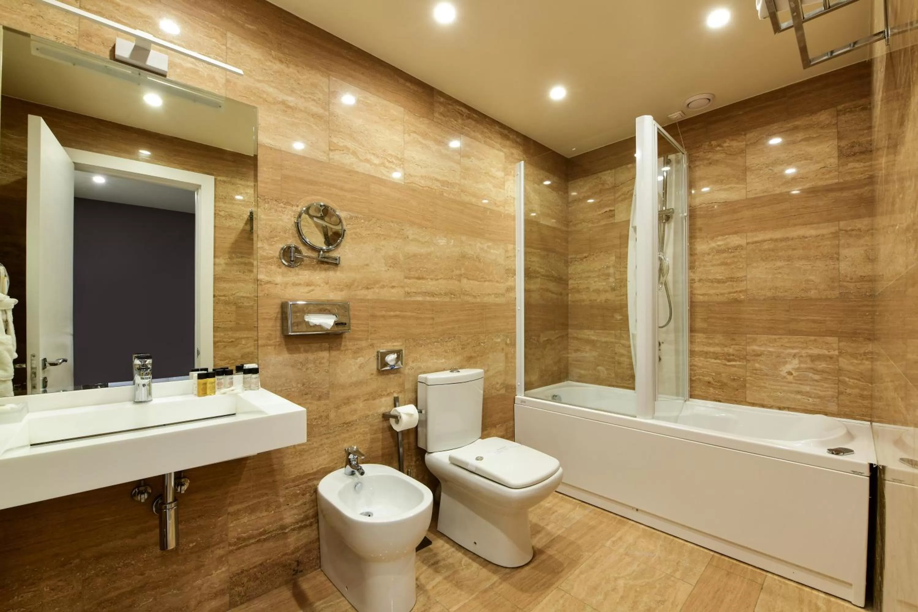 Bathroom in Opera Suite Hotel