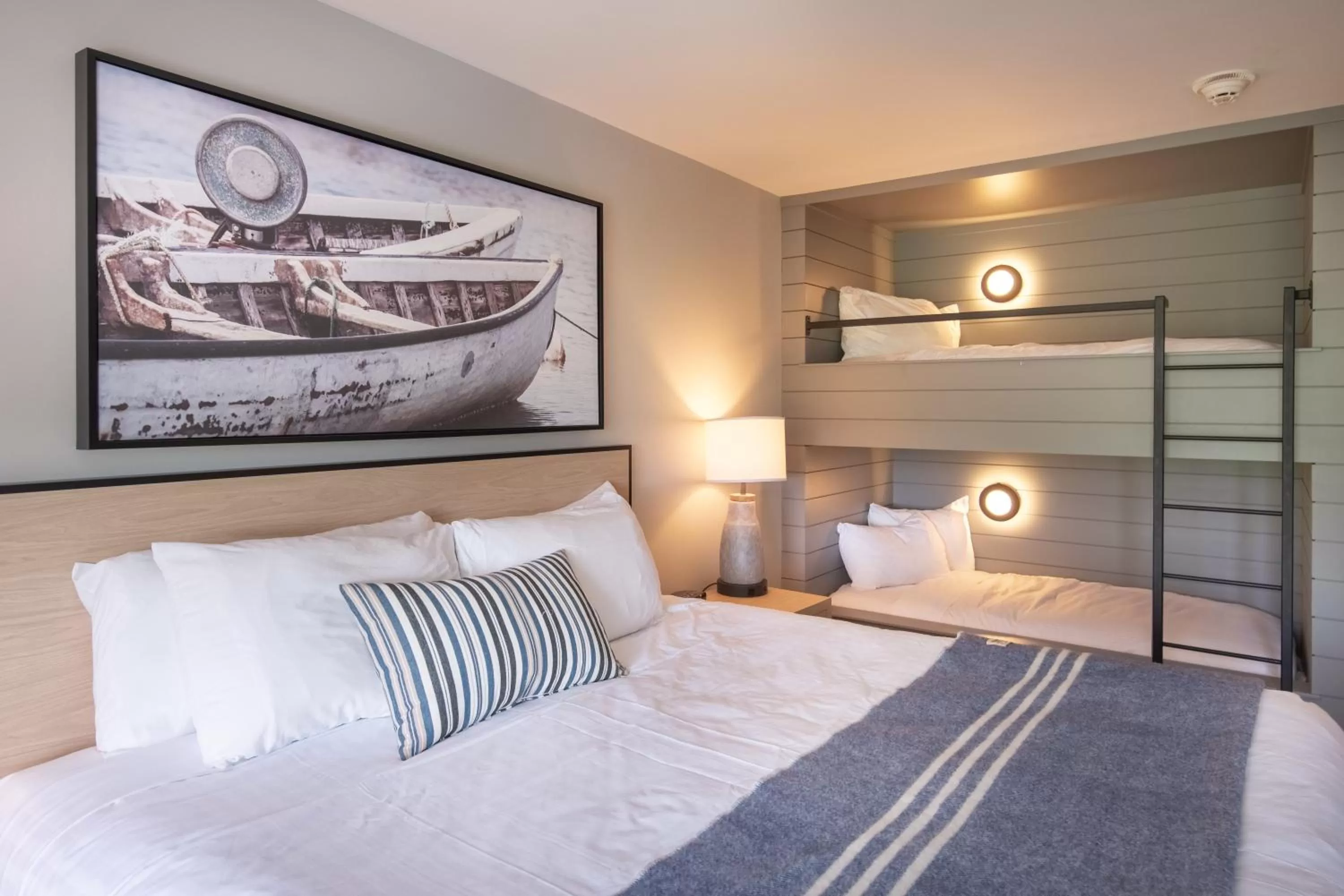 Bed in Mill River Resort