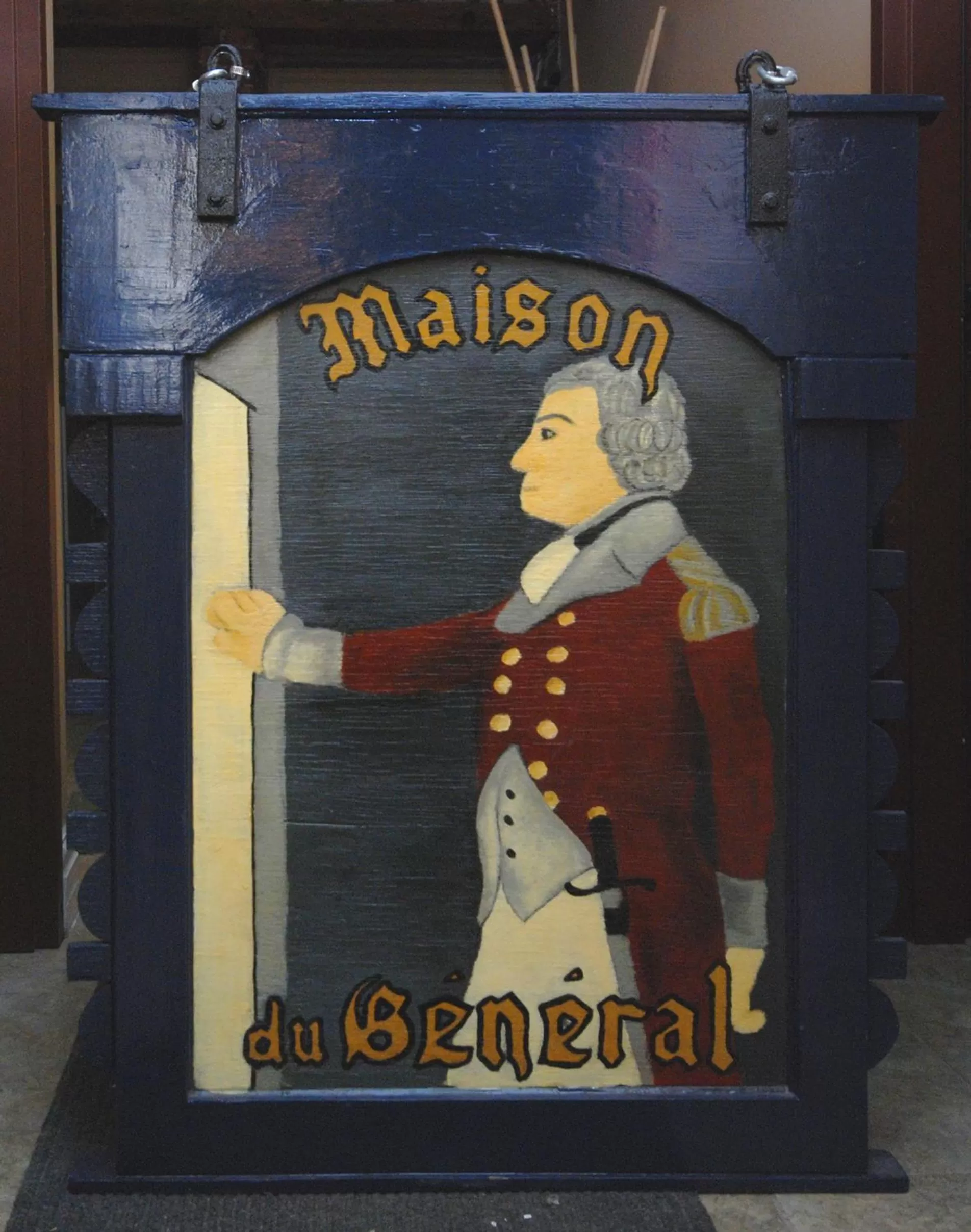 Decorative detail in Hotel Maison du Général