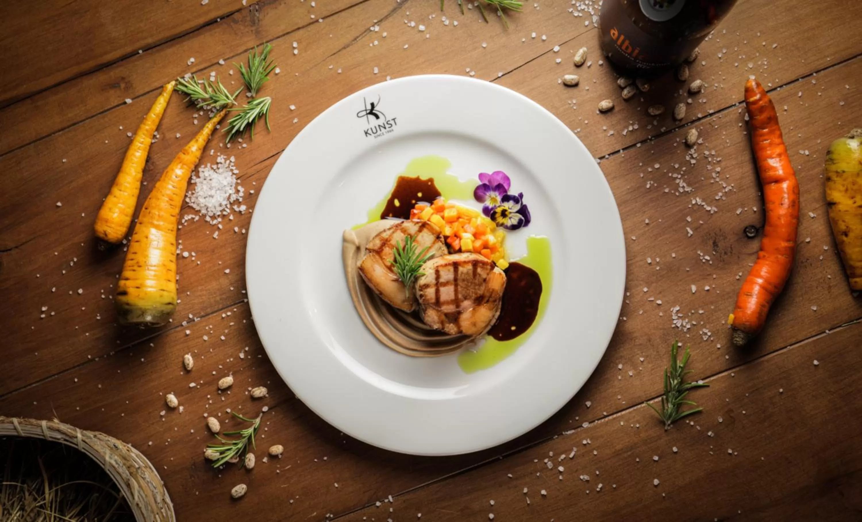 Food close-up in Hotel Kunst