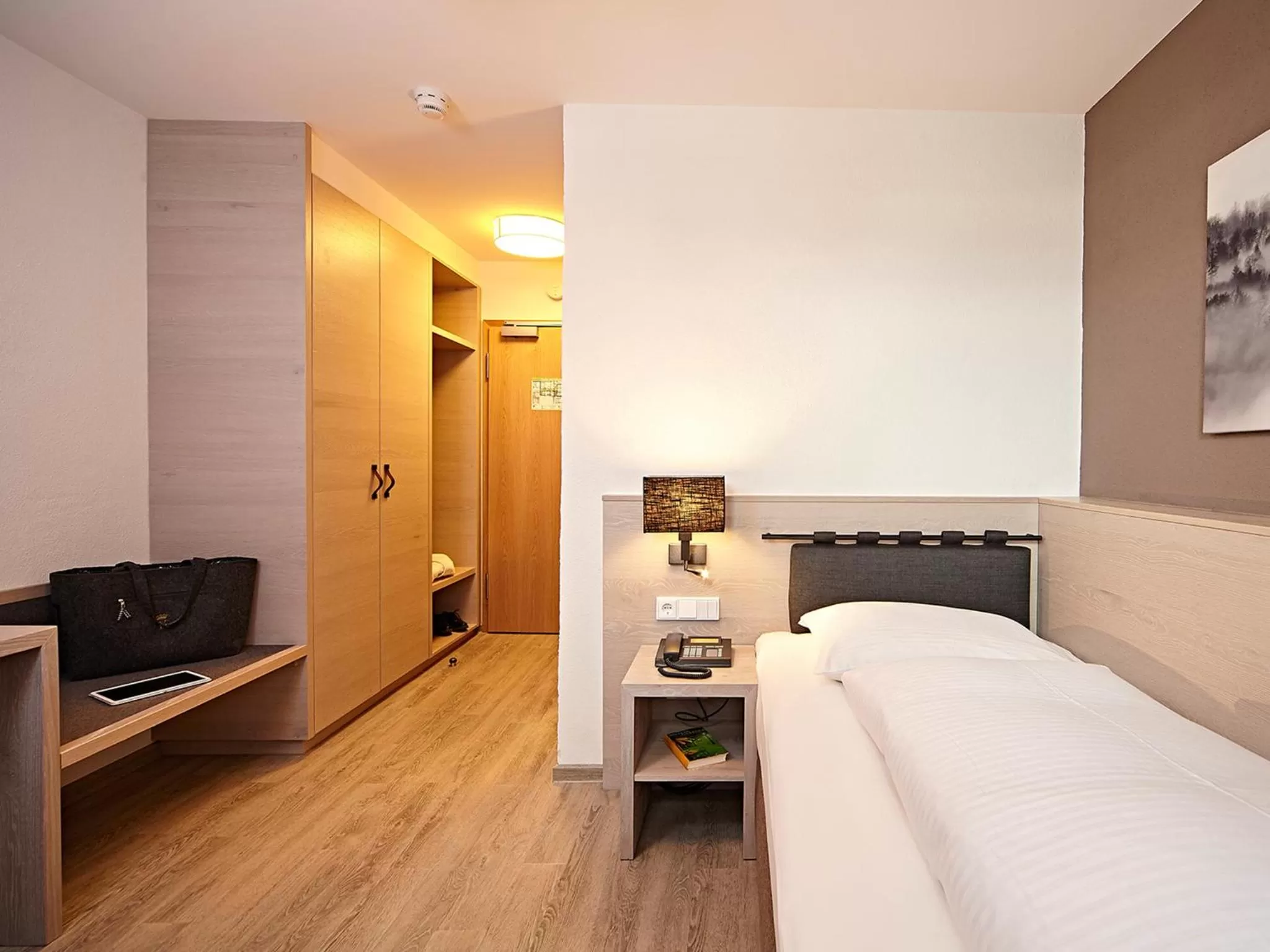 Photo of the whole room, Bed in Hotel Die Krone - Immenstadt-Stein