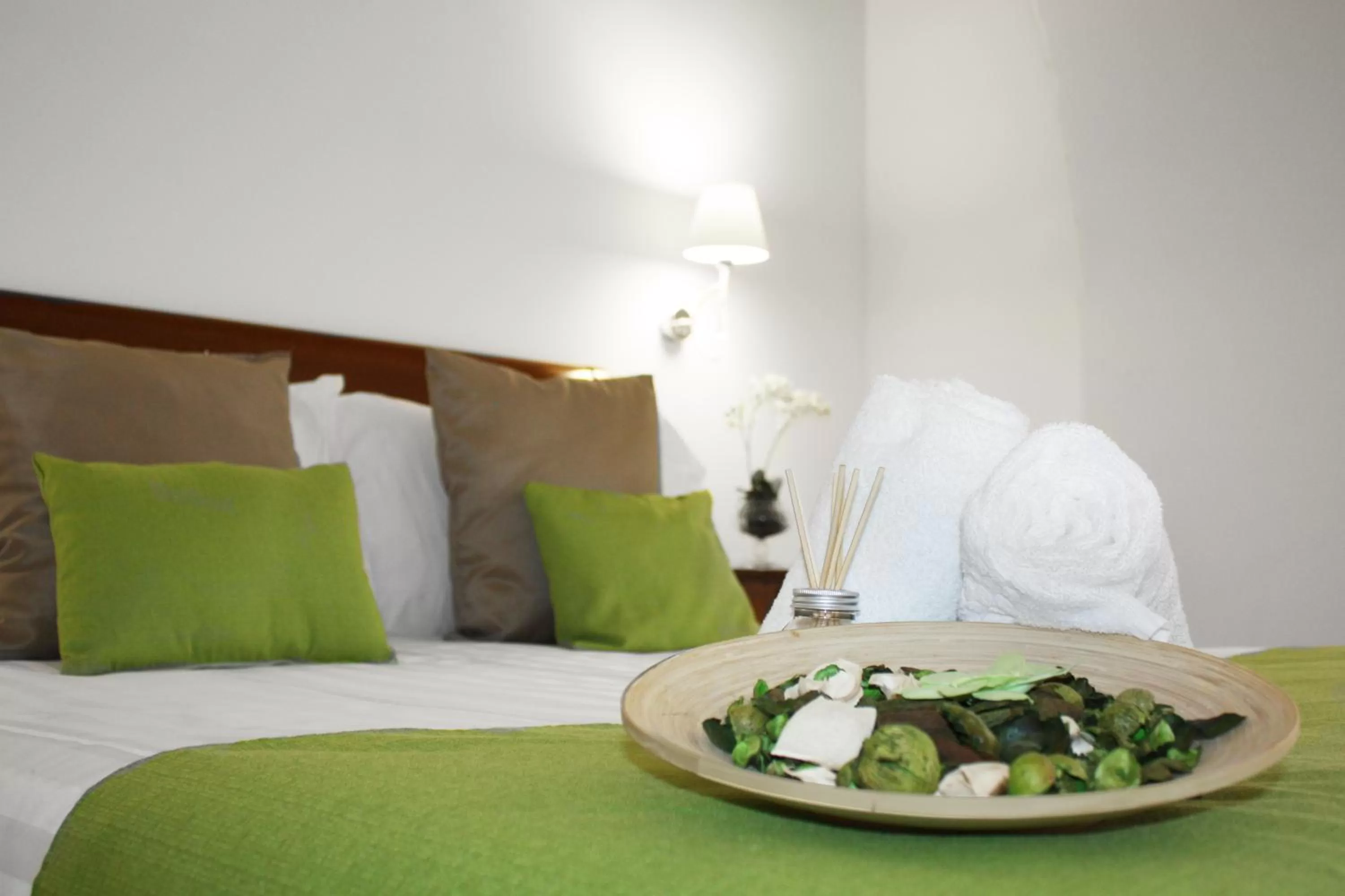 Bed in Roma Resort Colosseum