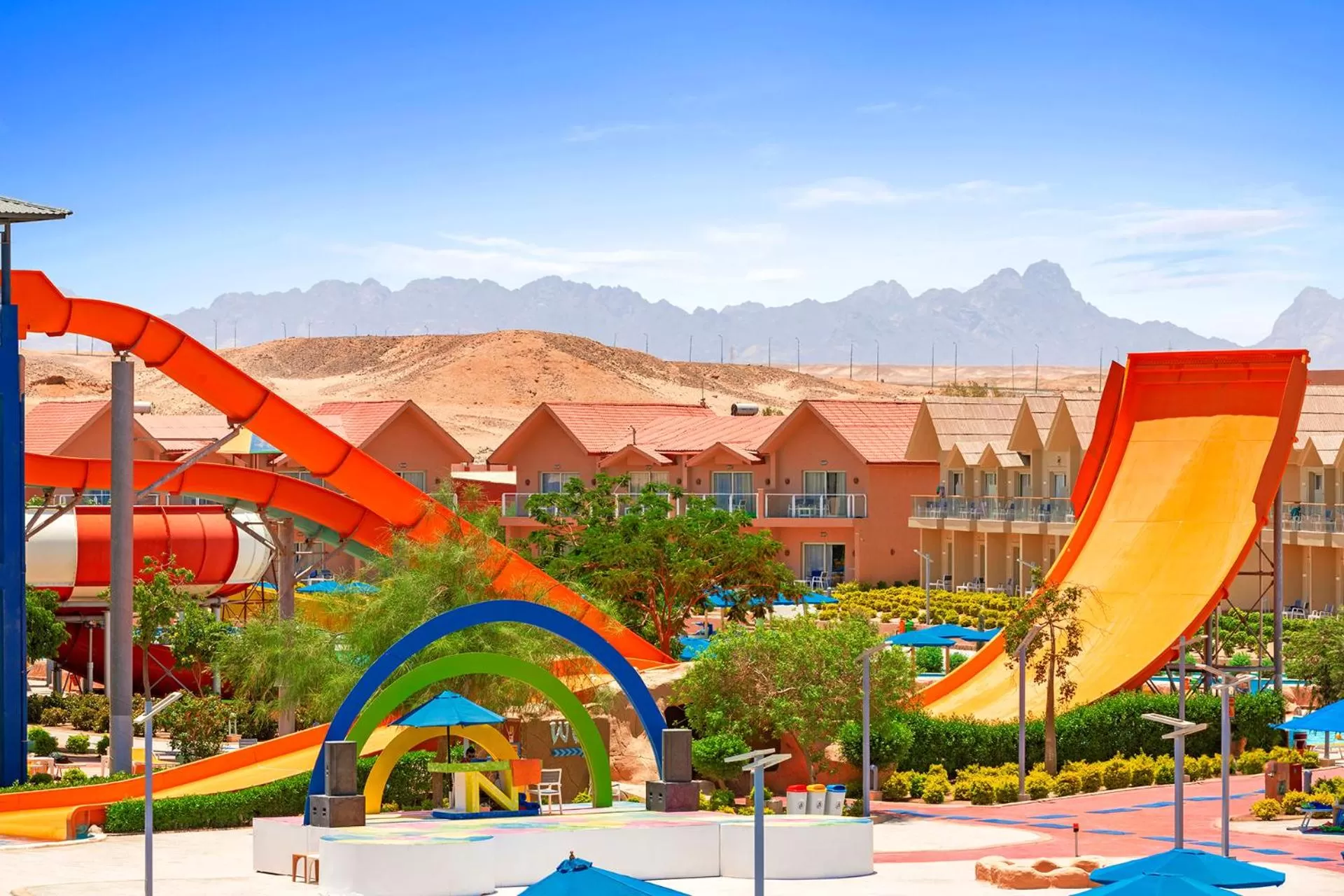 Aqua park in Neverland City Hurghada - Pickalbatros