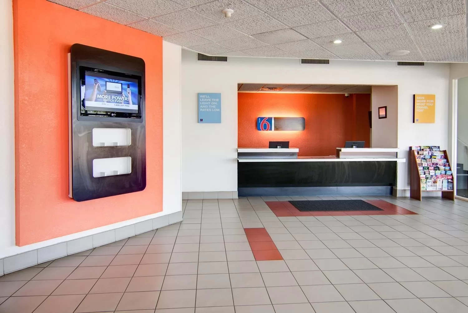 Lobby or reception in Motel 6-Mount Pleasant, TX