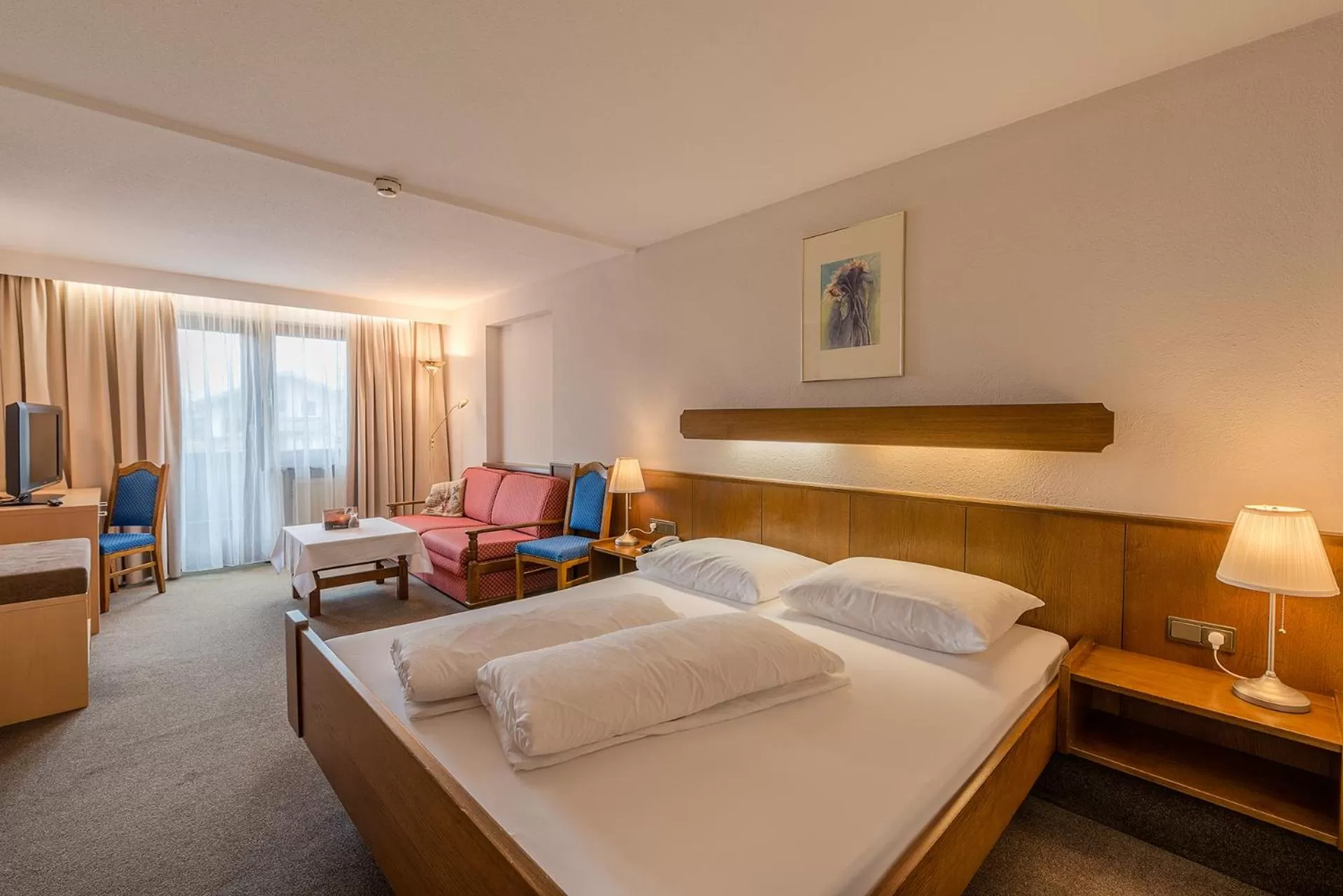 Photo of the whole room, Bed in Wohlfühlhotel Schiestl