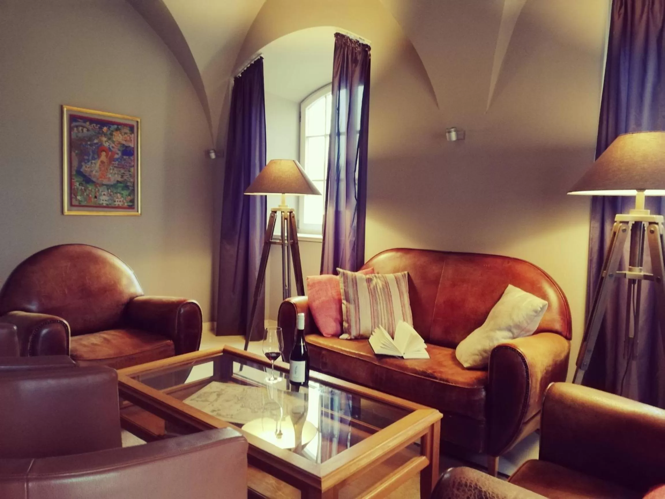 Lobby or reception in Schlossgut Gross Schwansee