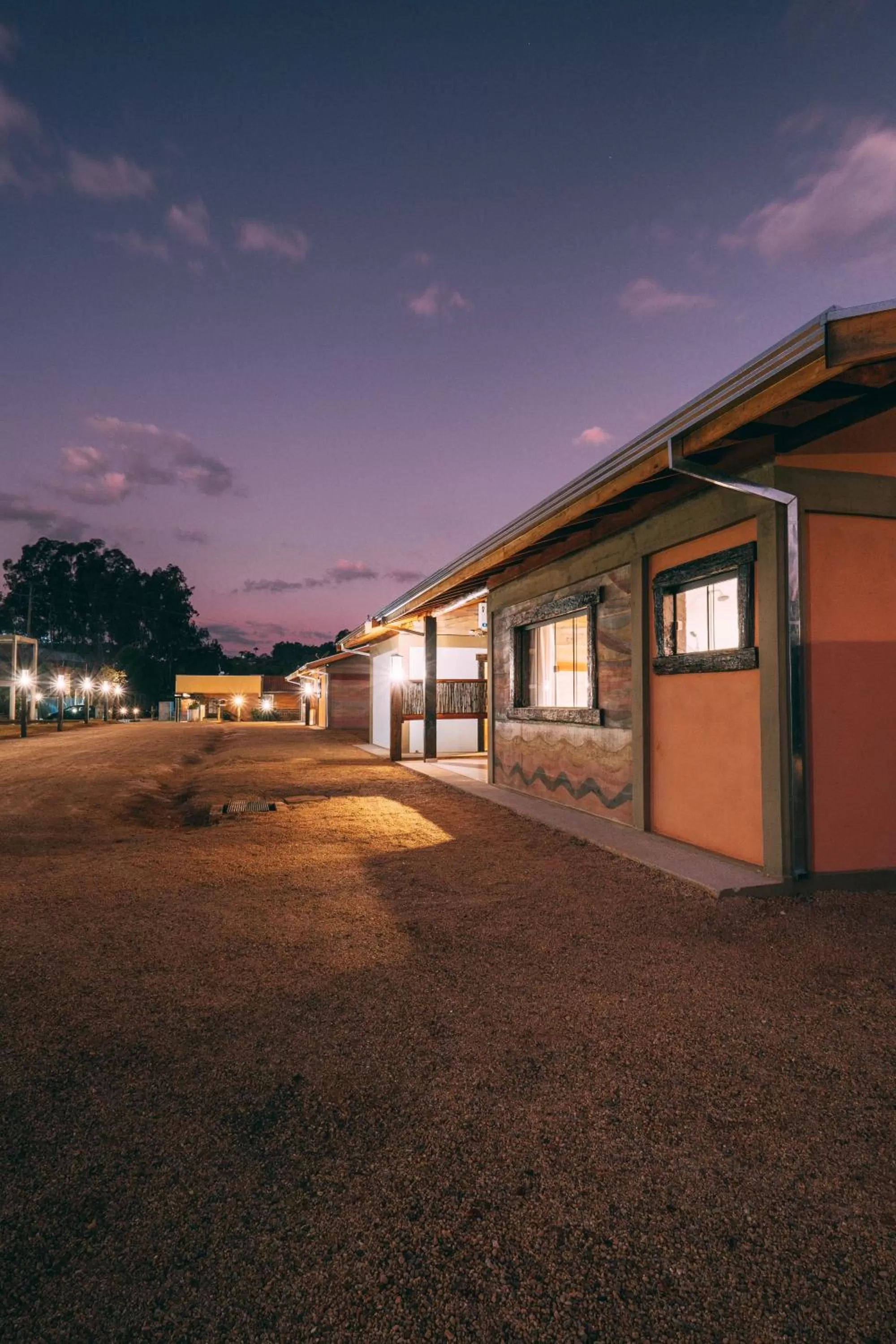 Property building in Pousada Trem Chic