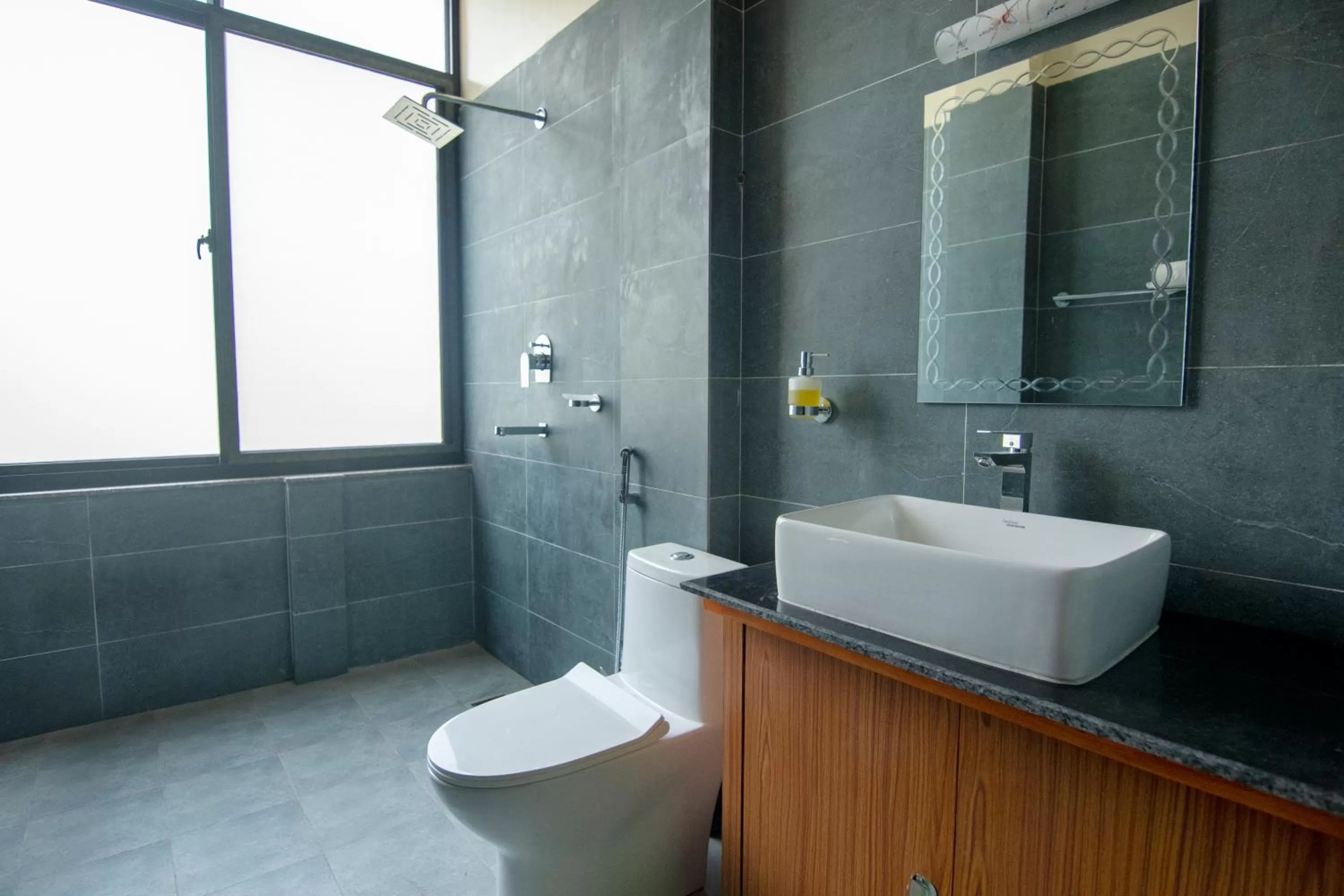 Bathroom in Peaceful Cottage & Cafe Du Mont